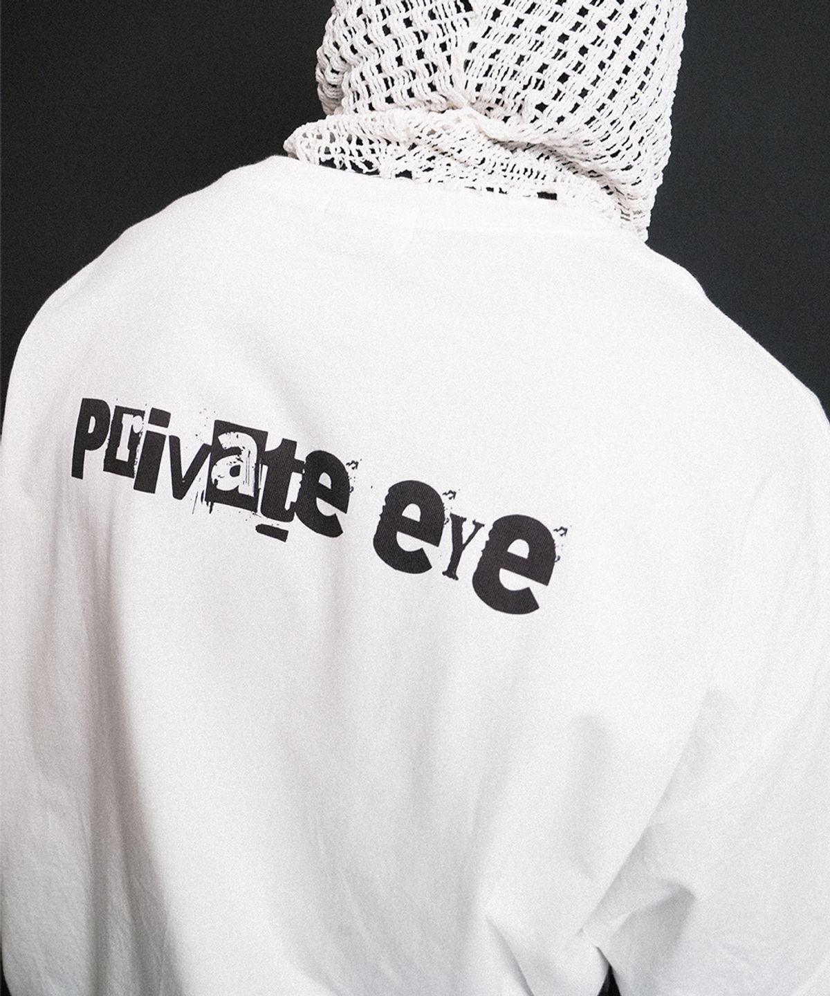 그레일즈(GRAILZ) PRIVATE EYE T-SHIRTS [WHITE]
