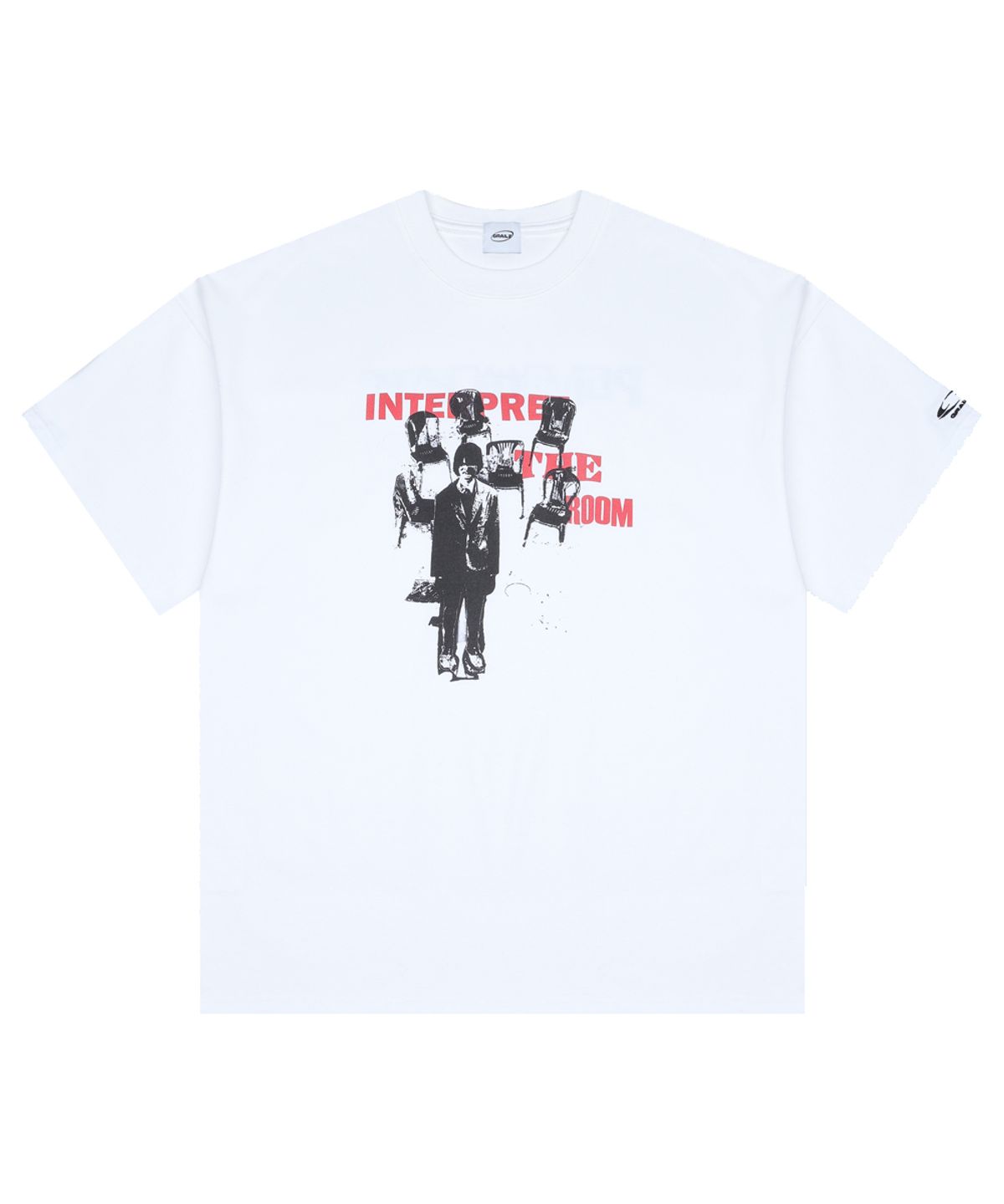 그레일즈(GRAILZ) PRIVATE EYE T-SHIRTS [WHITE]