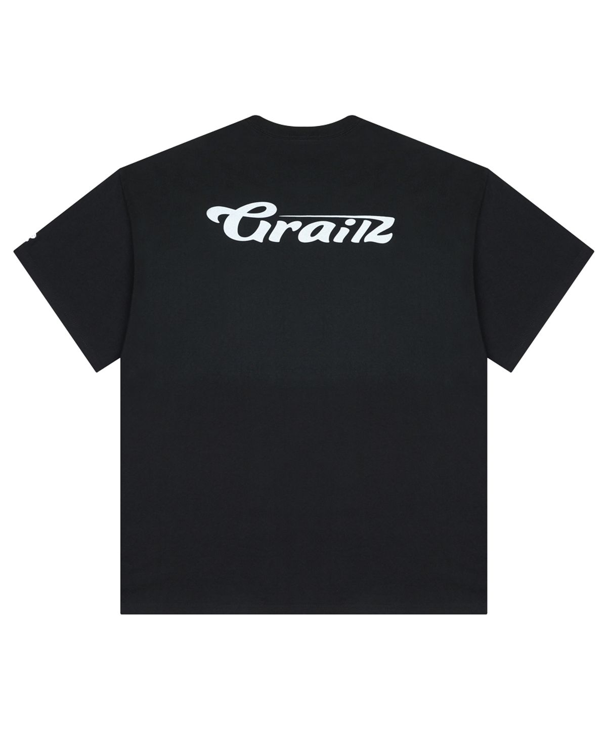 그레일즈(GRAILZ) OVAL LOGO T-SHIRTS [BLACK]