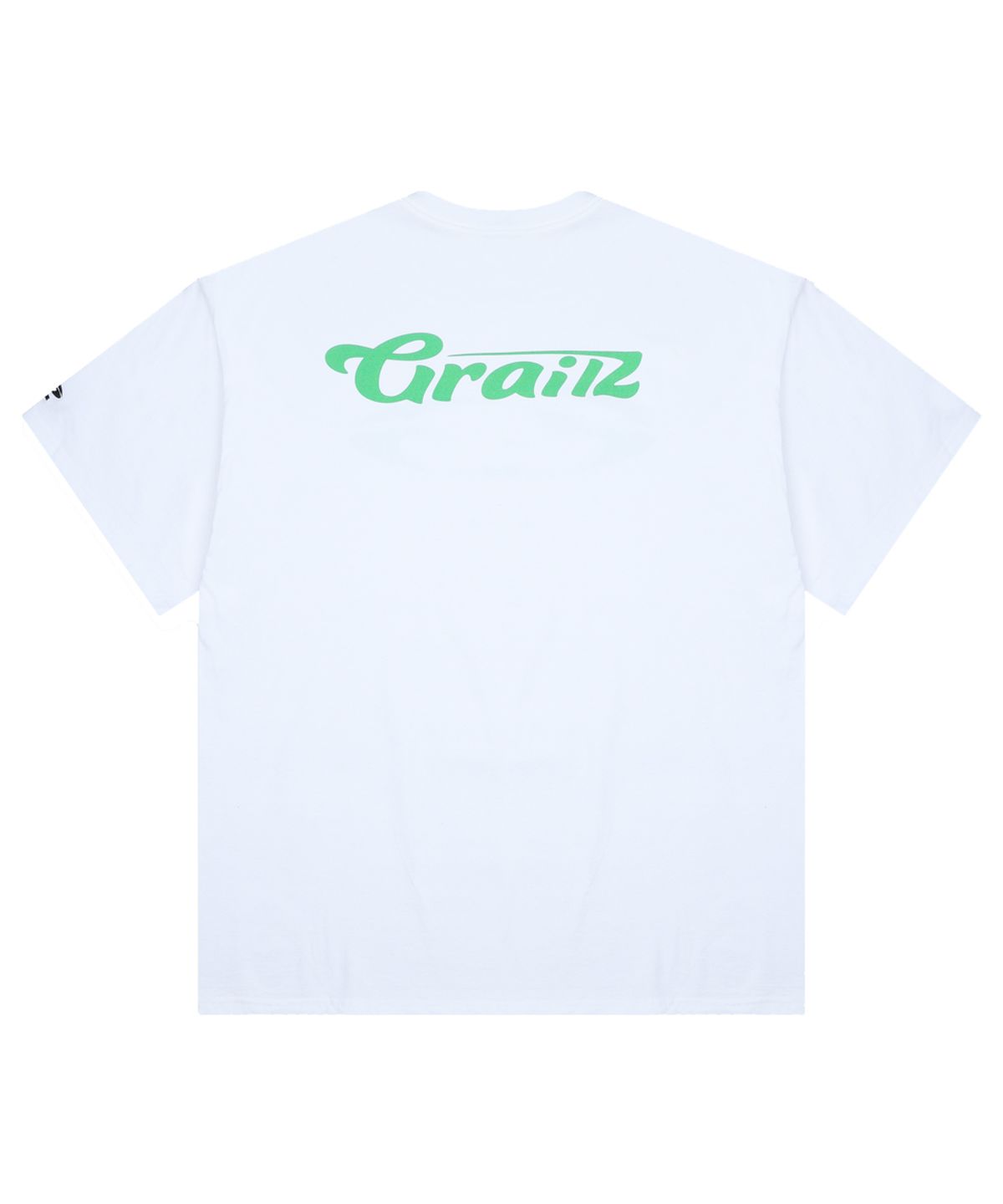 그레일즈(GRAILZ) OVAL LOGO T-SHIRTS [WHITE/GREEN]
