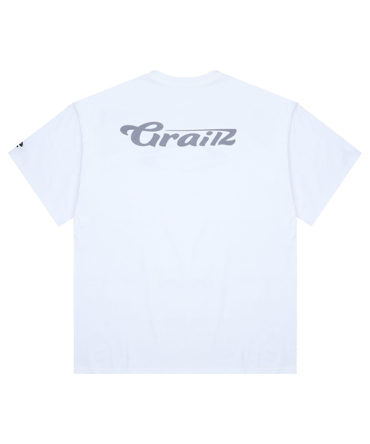 그레일즈(GRAILZ) OVAL LOGO T-SHIRTS [WHITE]
