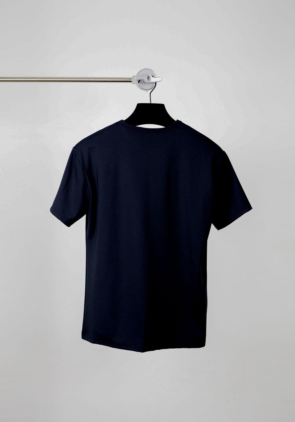 고저(GOZER) LABEL SLIM-TENSION T-SHIRT_BLACK