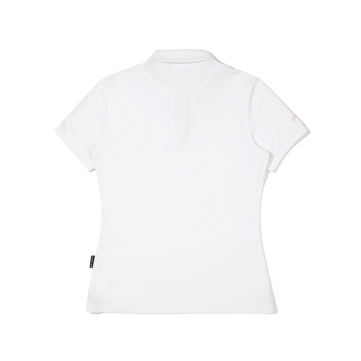 말본 골프(MALBON GOLF) 버킷 포인트 폴로 티셔츠 WHITE (WOMAN)