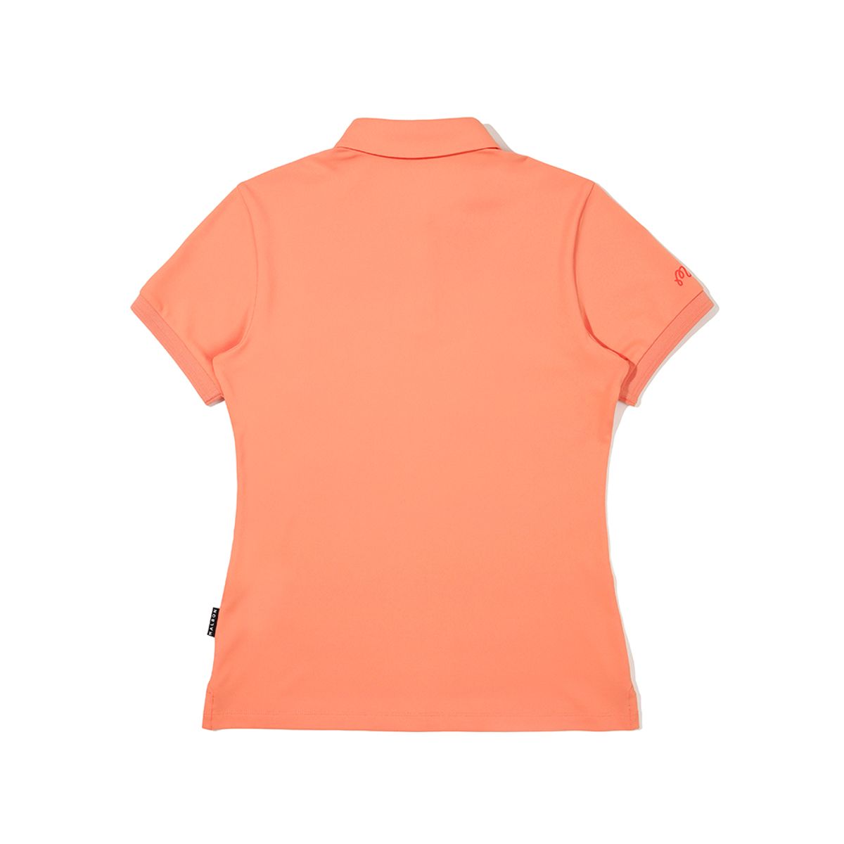 말본 골프(MALBON GOLF) 버킷 포인트 폴로 티셔츠 ORANGE (WOMAN)