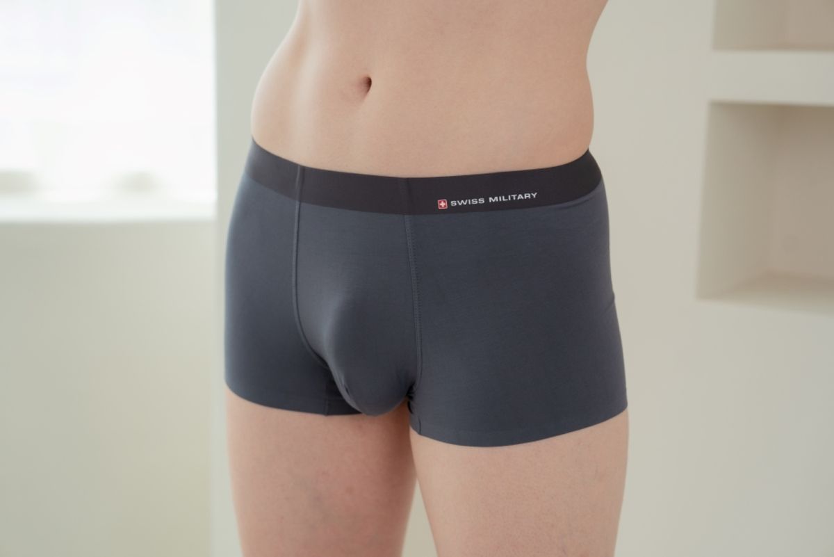 스위스밀리터리 언더웨어(SWISS MILITARY UNDERWEAR) 모달 심리스 남자팬티 드로즈 4PACK
