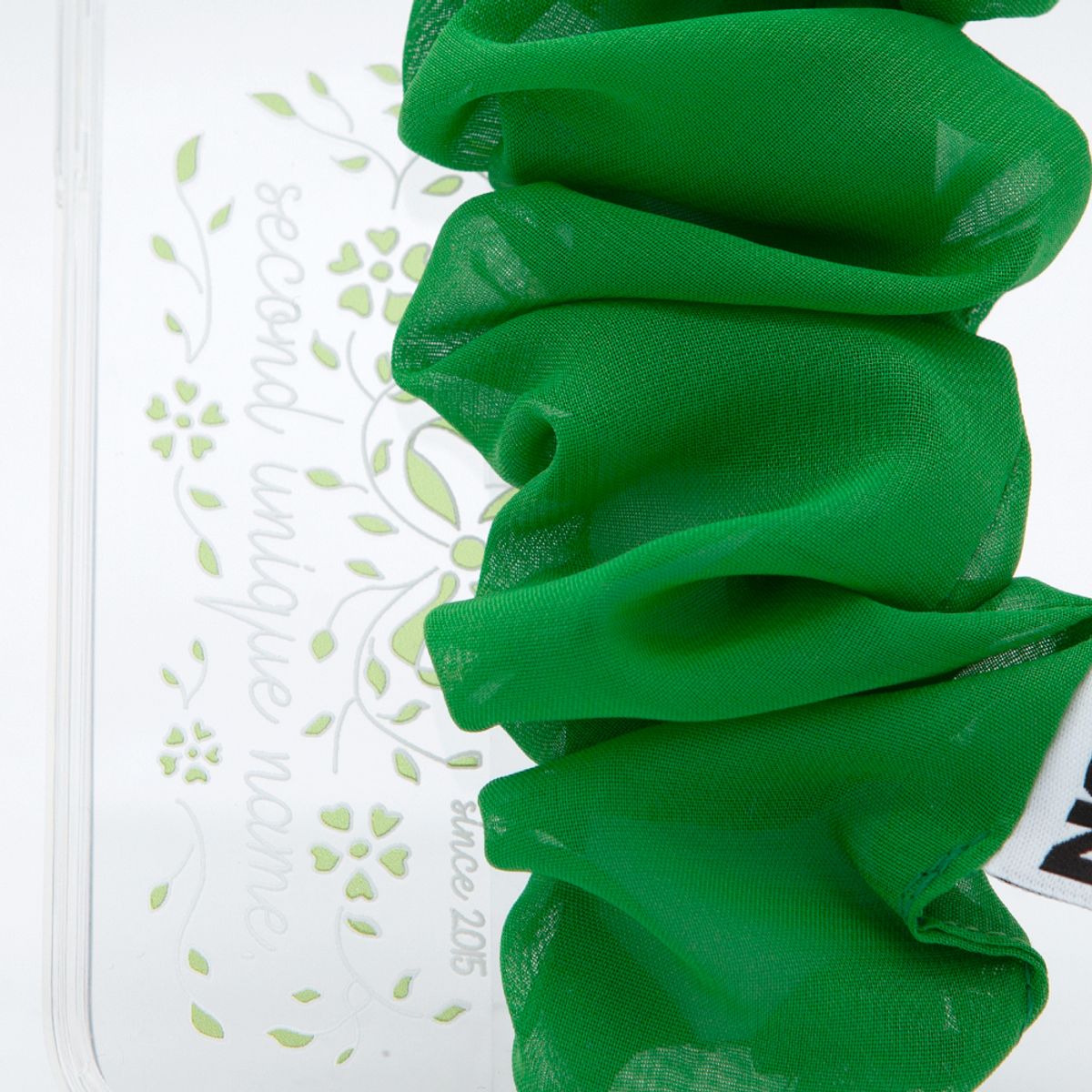 세컨드유니크네임(SECOND UNIQUE NAME) SUN CASE CHIFFON GOBULL GREEN