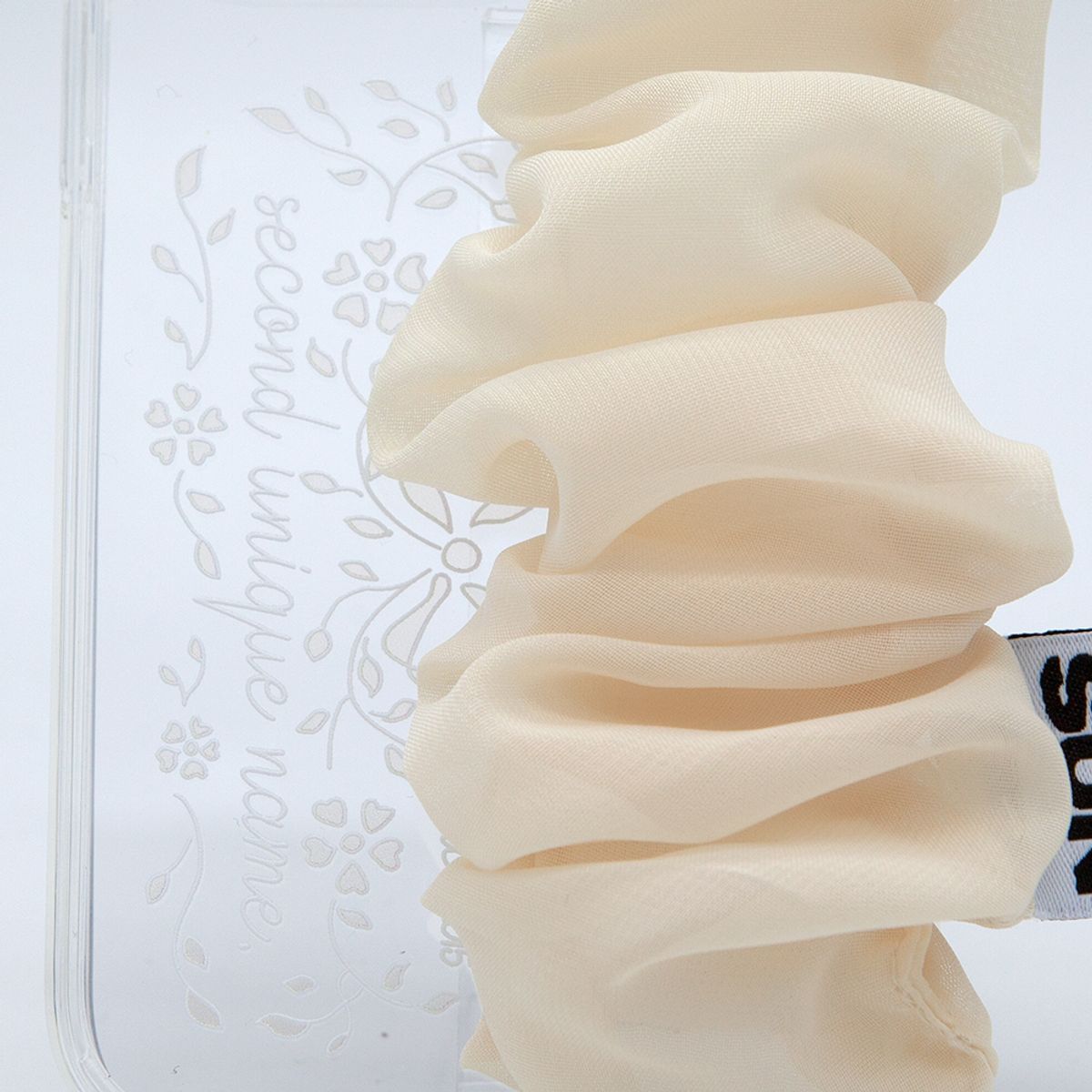 세컨드유니크네임(SECOND UNIQUE NAME) SUN CASE CHIFFON GOBULL IVORY