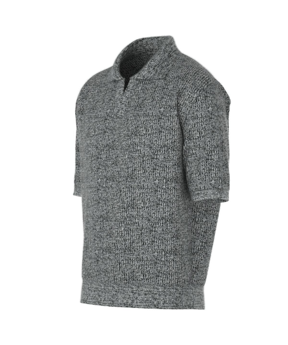 드림월드(DREAMWORLD) Bookle Half Collar Knit (Black)