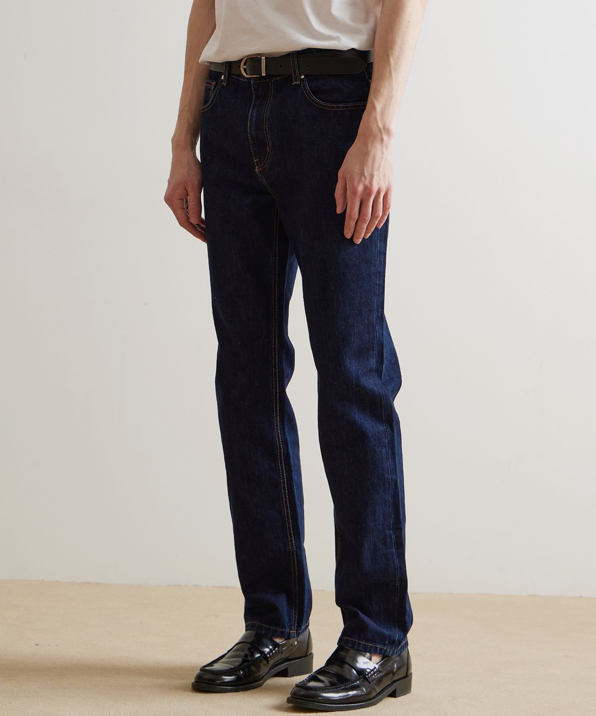 씨네드(CINEDE) [Triton Straight Raw Denim - RAW INDIGO]