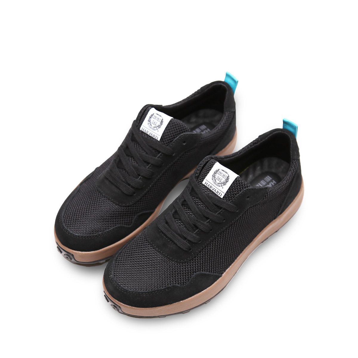 하버드 슈즈(HARVARD SHOES) 리가 남여공용 스니커즈 데일리운동화 블랙