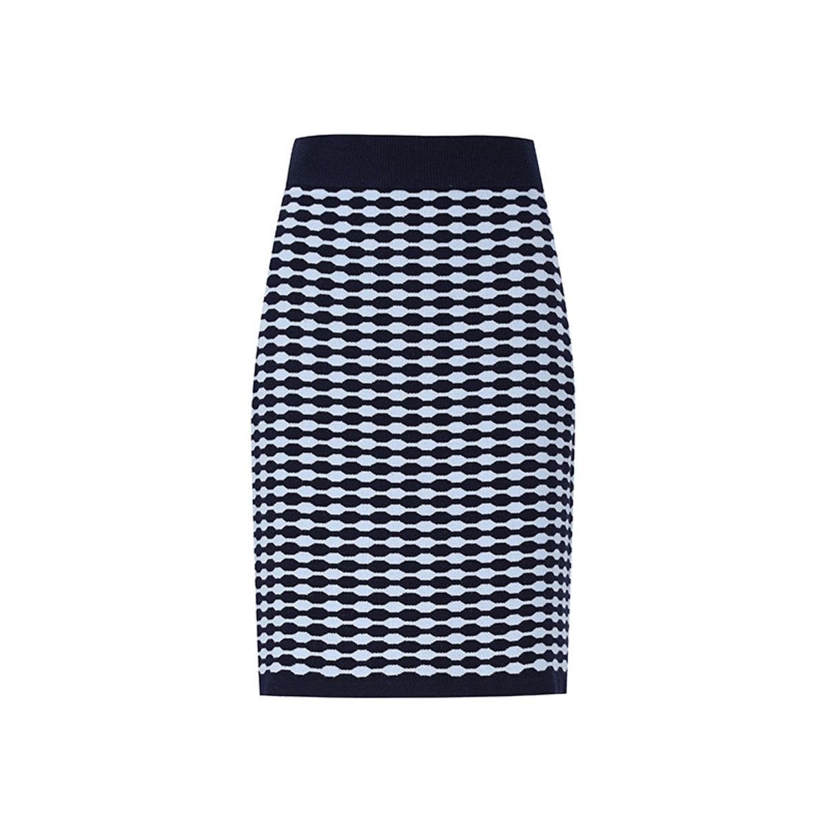 숲(SOUP) 웨이브 패턴 니트 스커트(SZ3KS35)