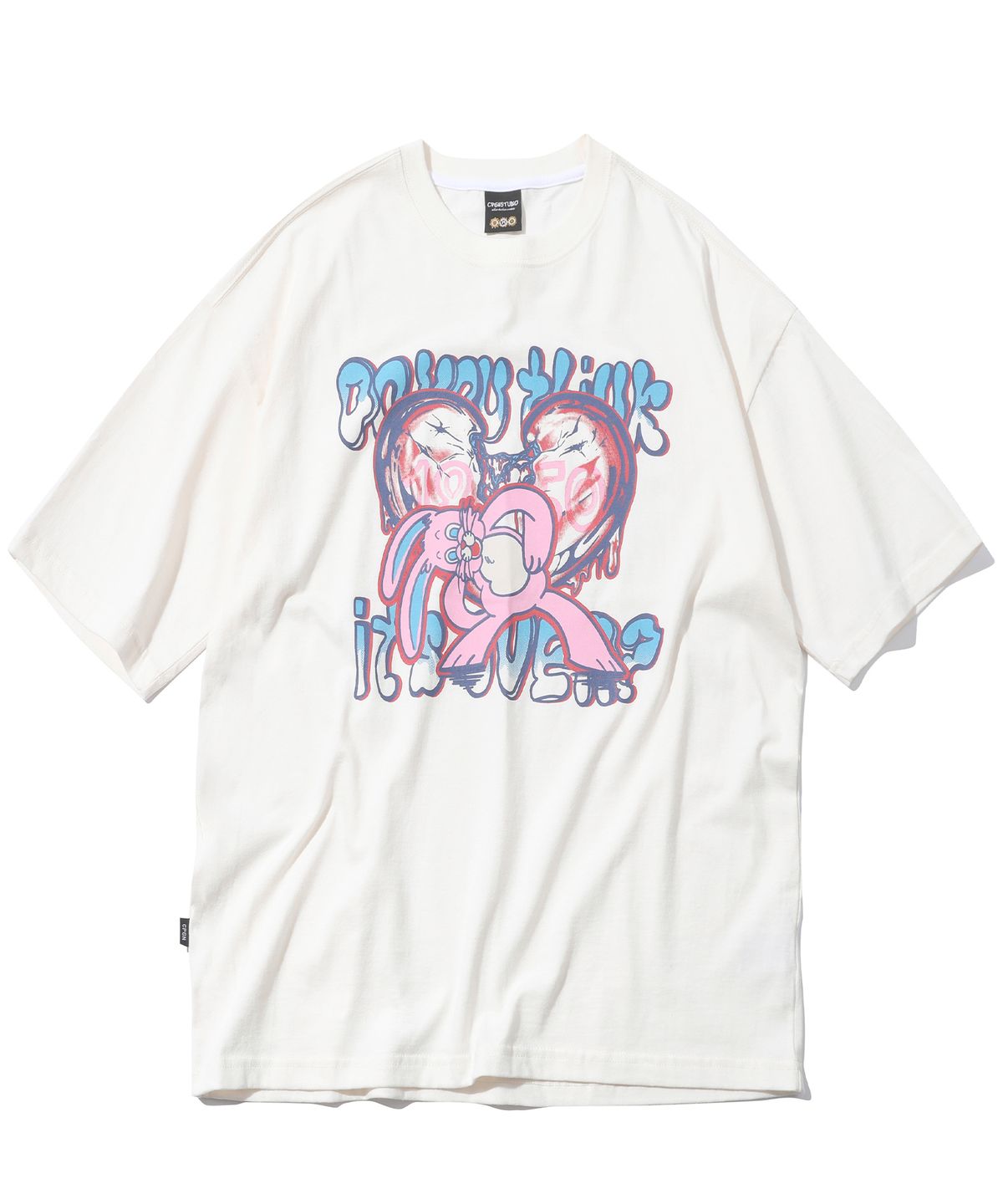 꼼파뇨(CPGN STUDIO) Mad Hoppi 반팔티 크림