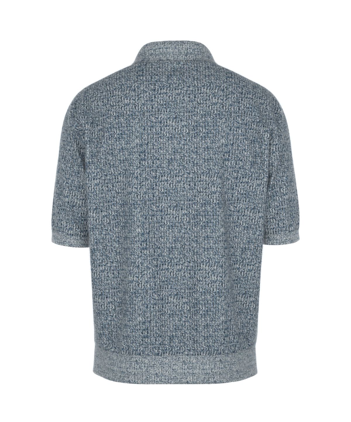 드림월드(DREAMWORLD) Bookle Half Collar Knit (Navy)