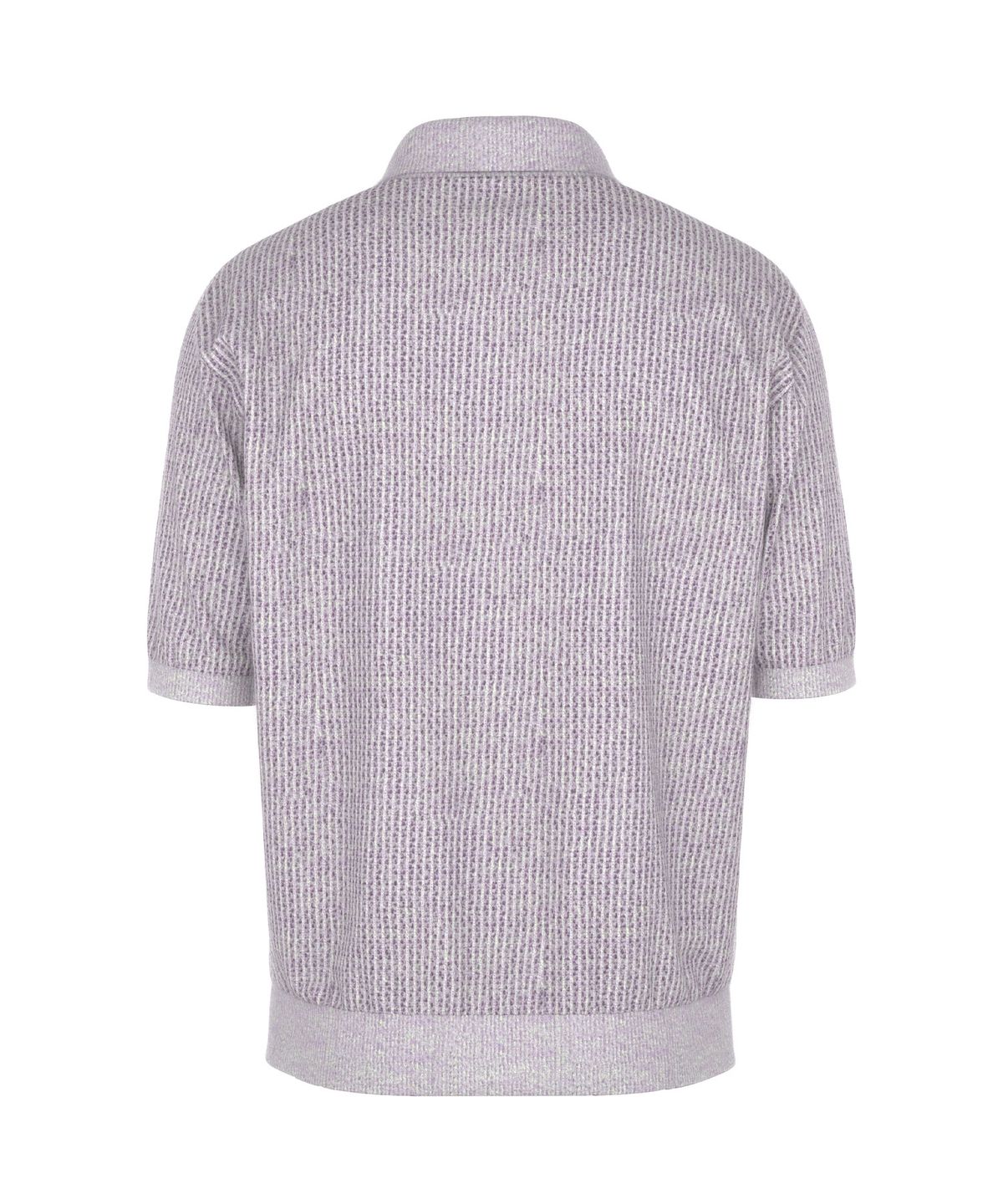 드림월드(DREAMWORLD) Bookle Half Collar Knit (Purple)