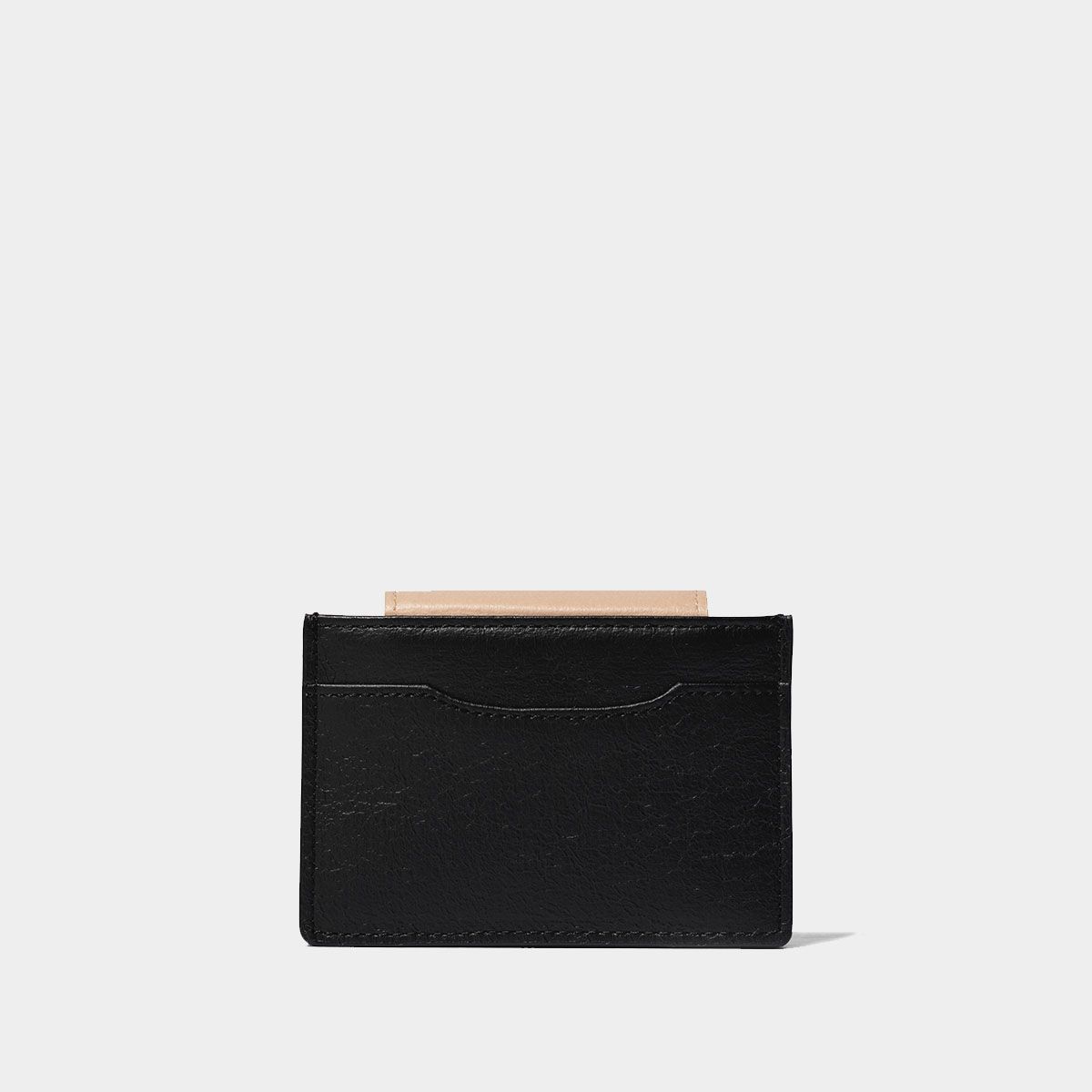 할리케이(HARLIEK) 세미 플립 카드지갑 / Sami Flip Card Wallet [Black Pink]