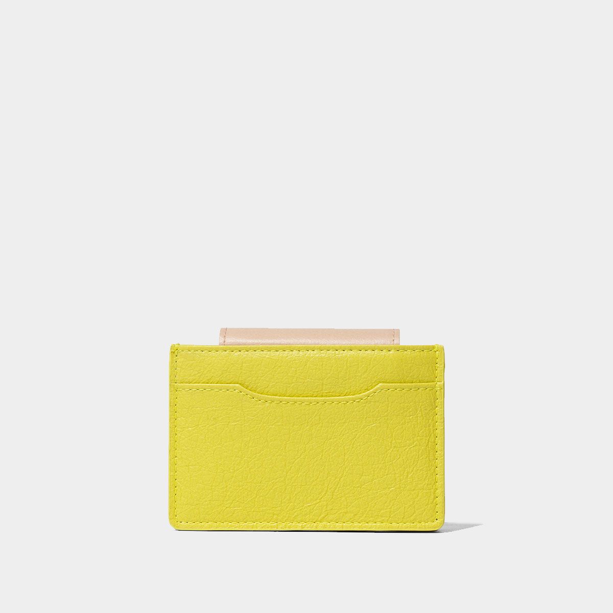 할리케이(HARLIEK) 세미 플립 카드지갑 / Sami Flip Card Wallet [Yellow Pink]