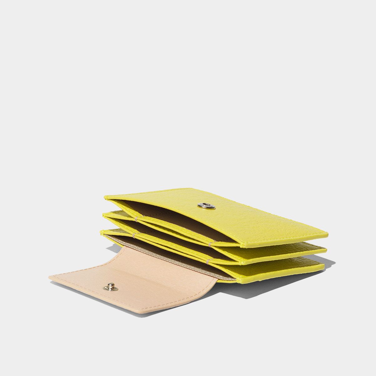 할리케이(HARLIEK) 세미 플립 카드지갑 / Sami Flip Card Wallet [Yellow Pink]