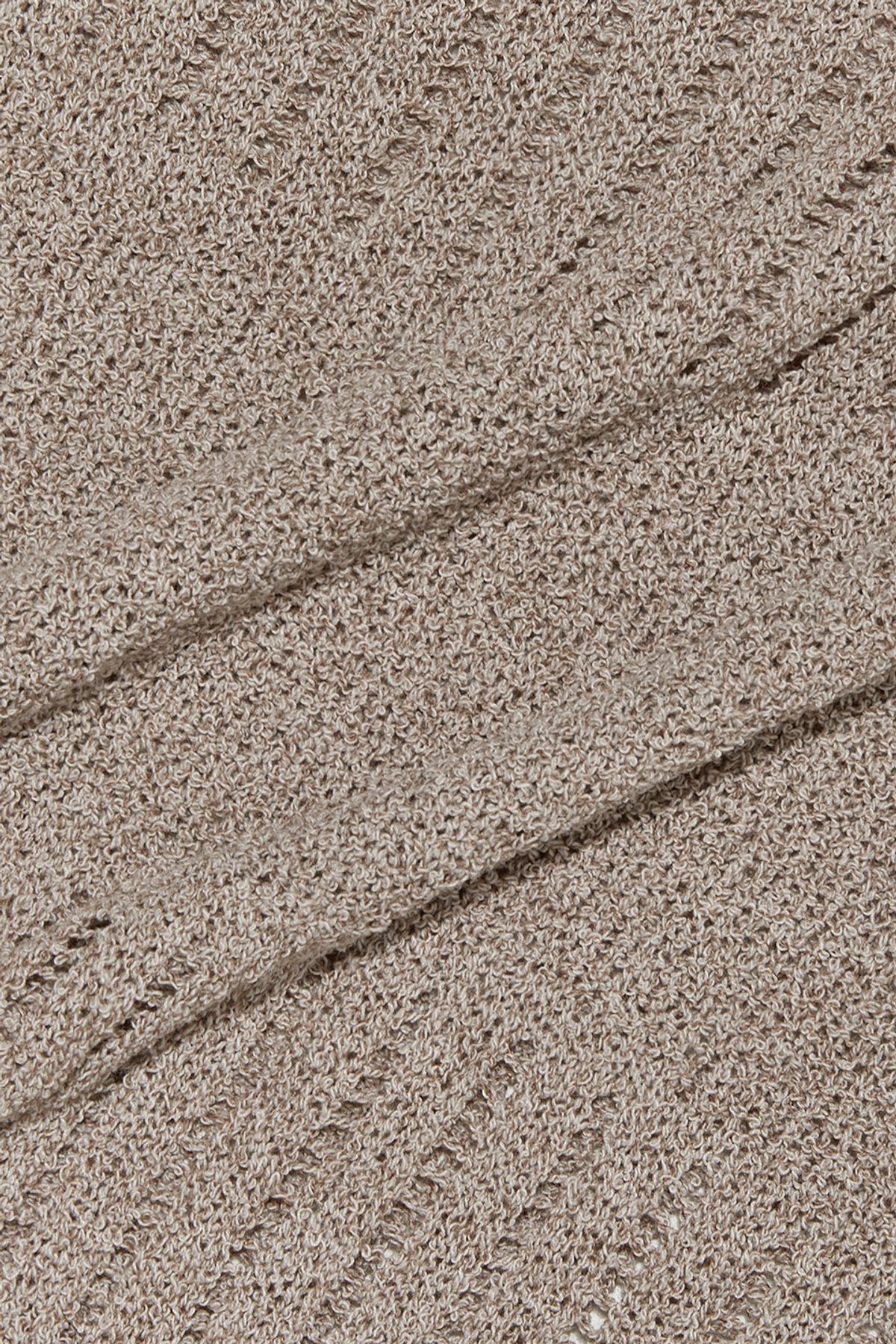 비바스튜디오(VIVASTUDIO) COLLAR PANNEL HALF KNIT [LIGHT BEIGE]