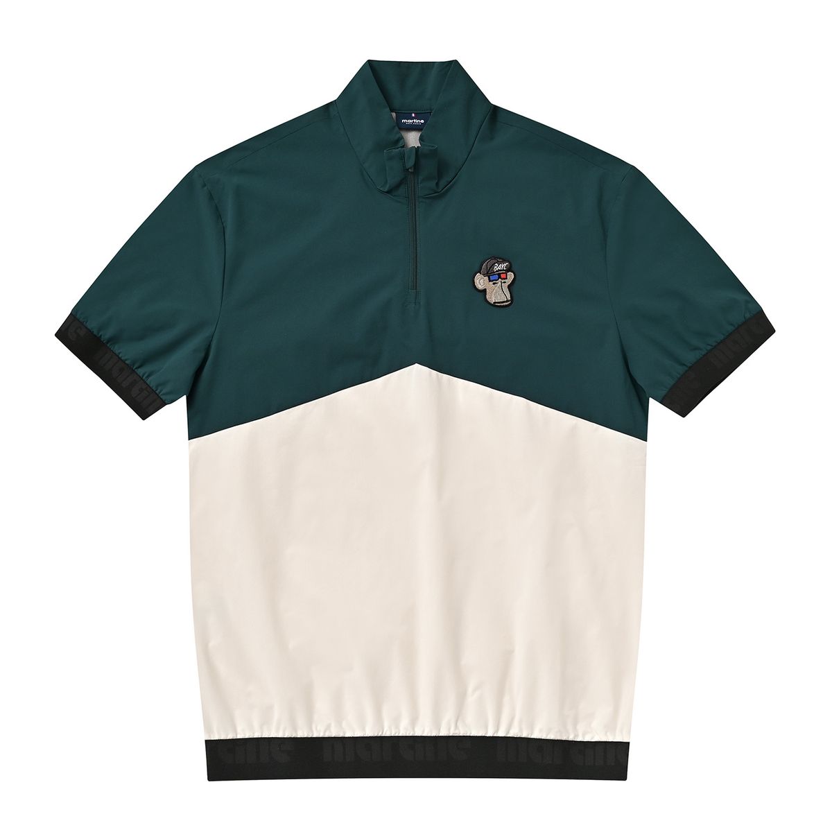 마틴골프(MARTINE GOLF) Stretch Woven Pullover_D/Green (Men)