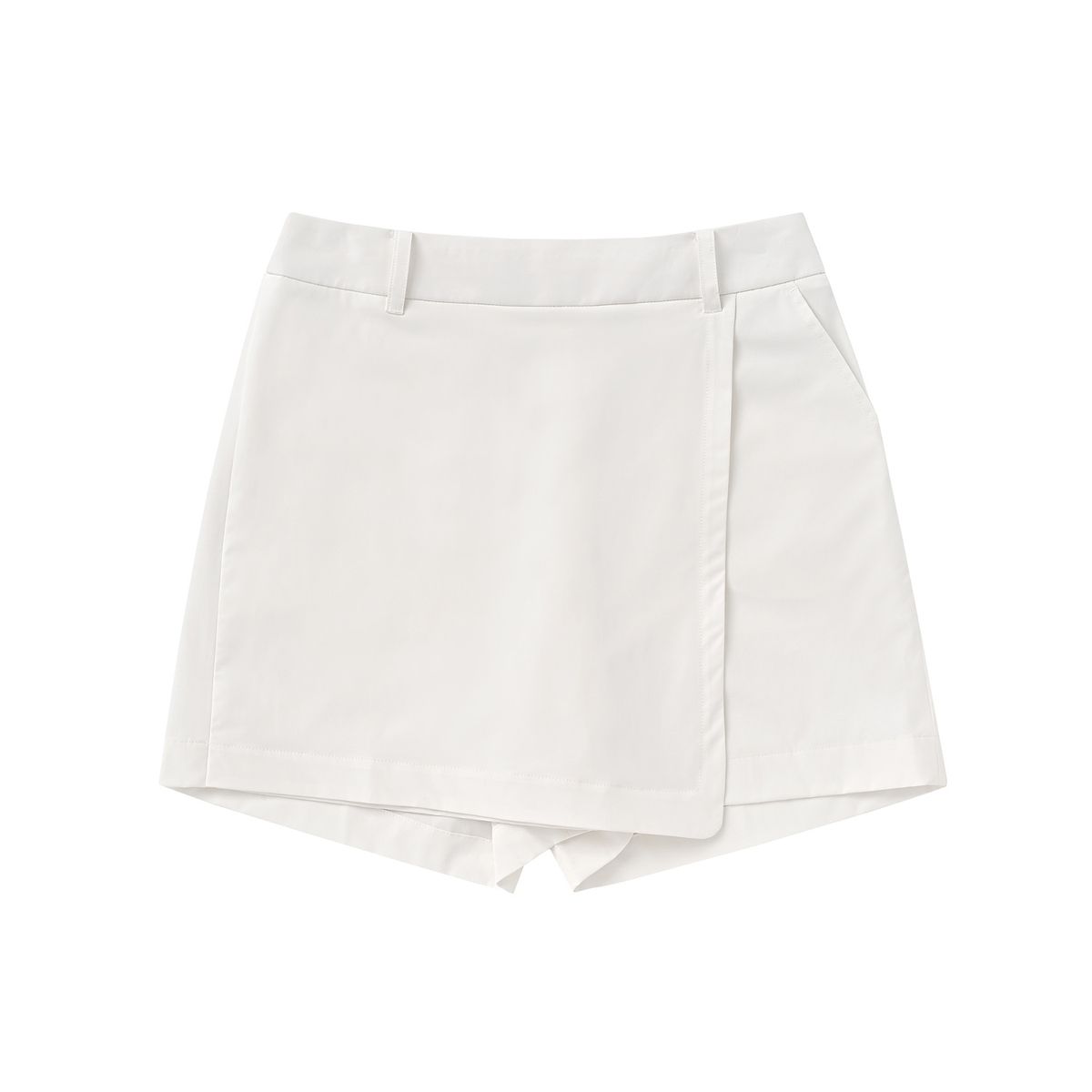 마틴골프(MARTINE GOLF) Stretch Wrap Shorts_White