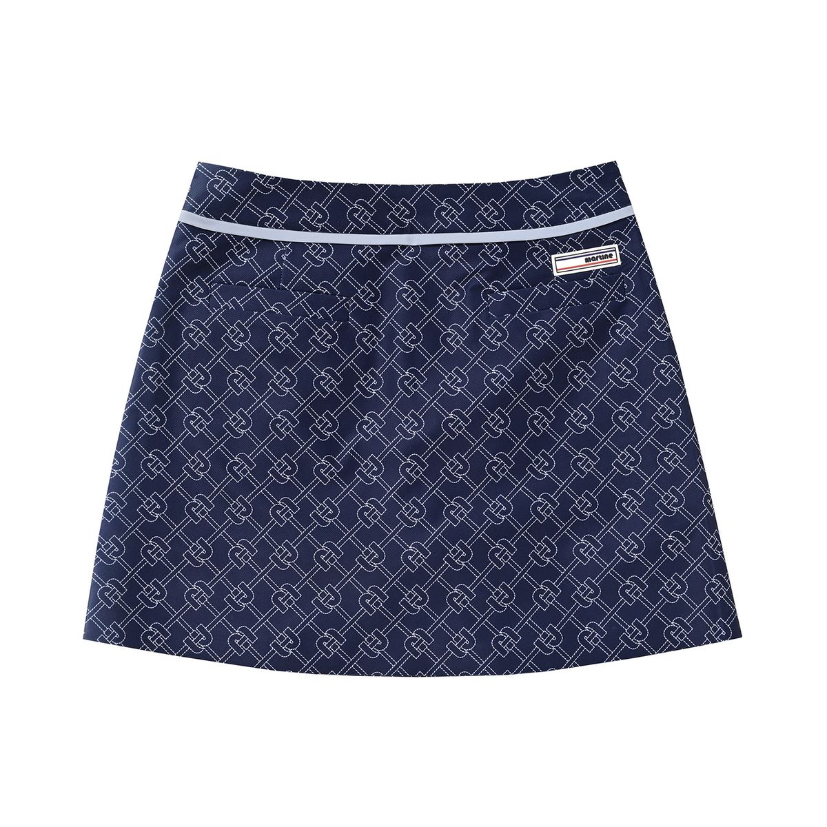 마틴골프(MARTINE GOLF) All-over Symbol Culottes_Navy