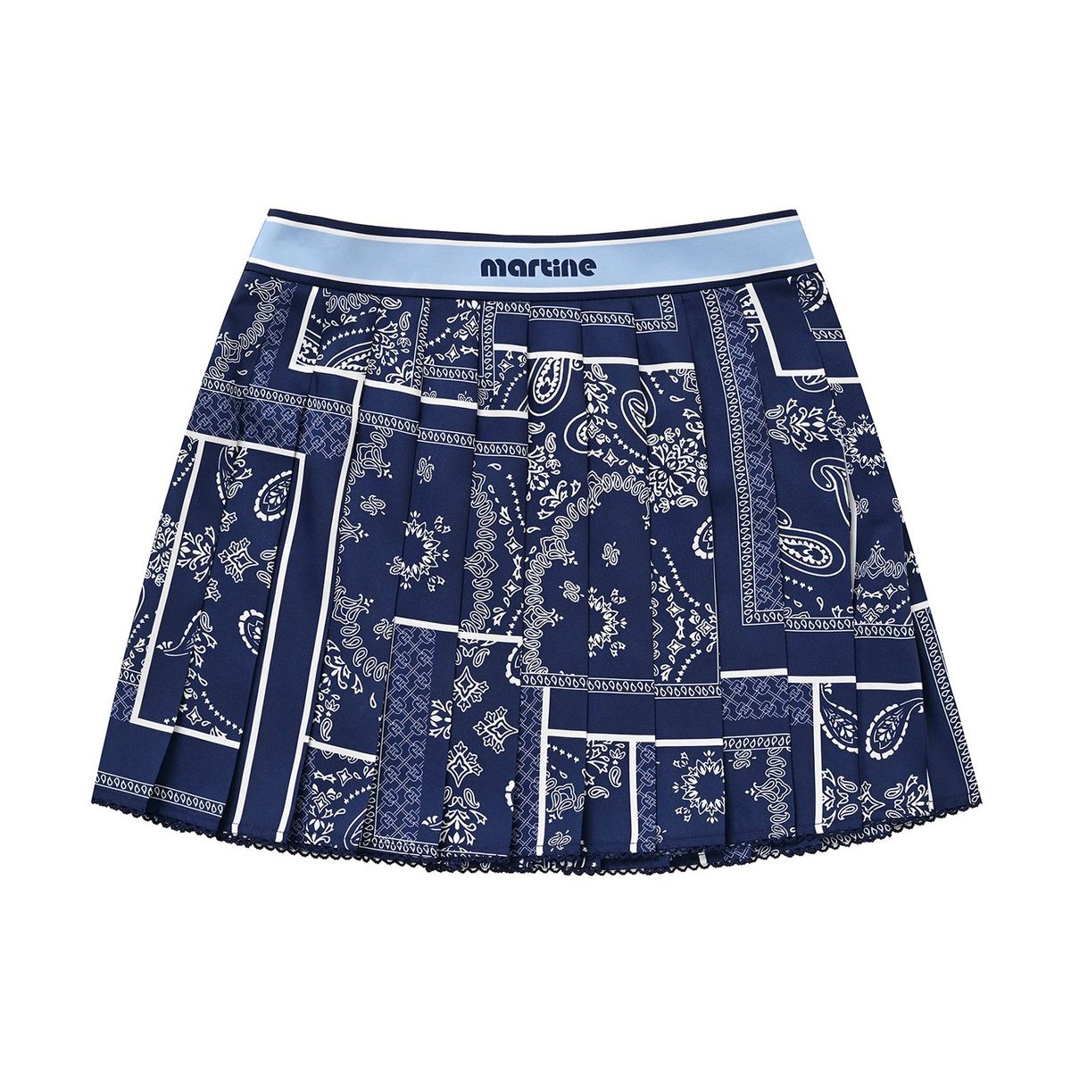 마틴골프(MARTINE GOLF) Paisley Culottes_Navy