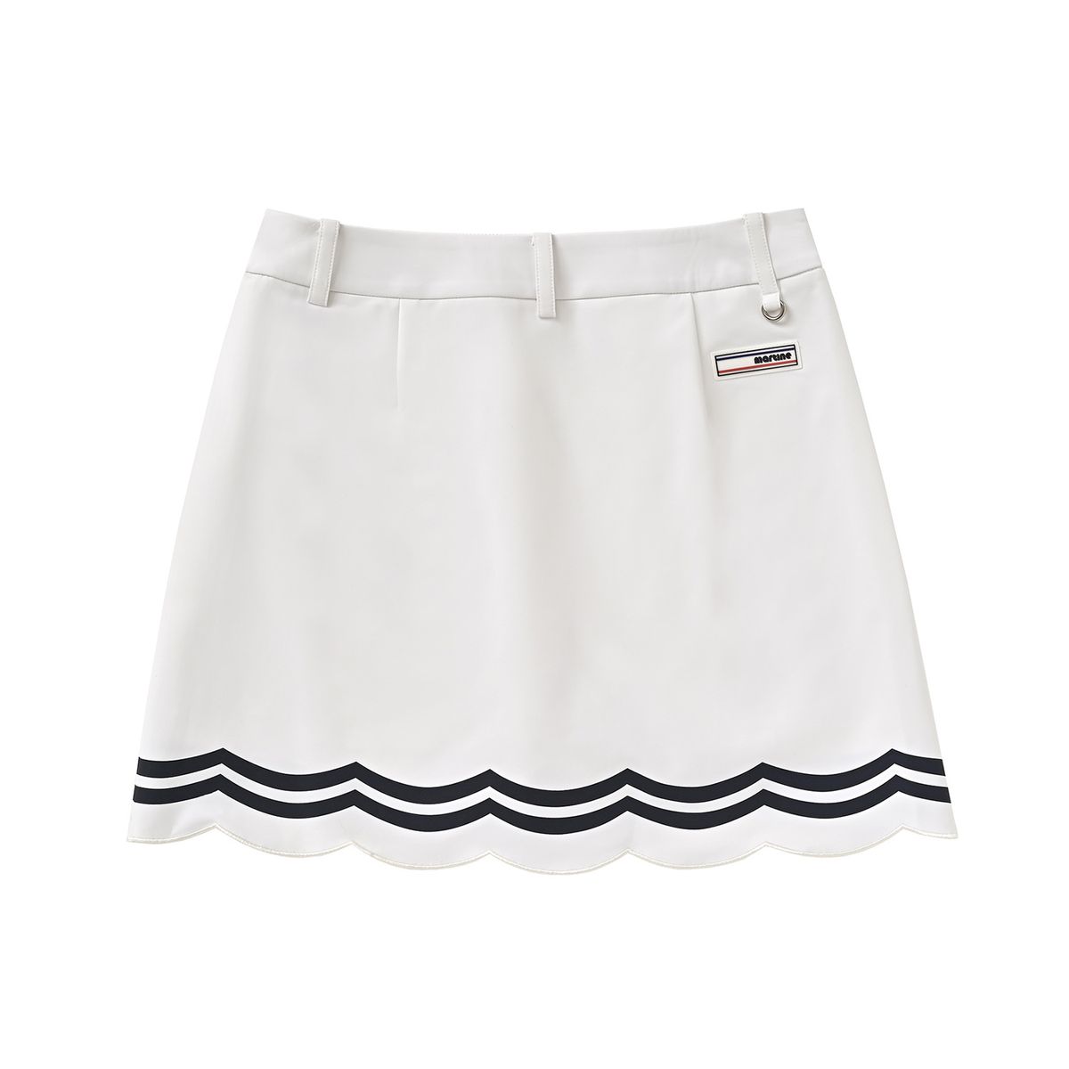 마틴골프(MARTINE GOLF) Wave Wrap Culottes_White