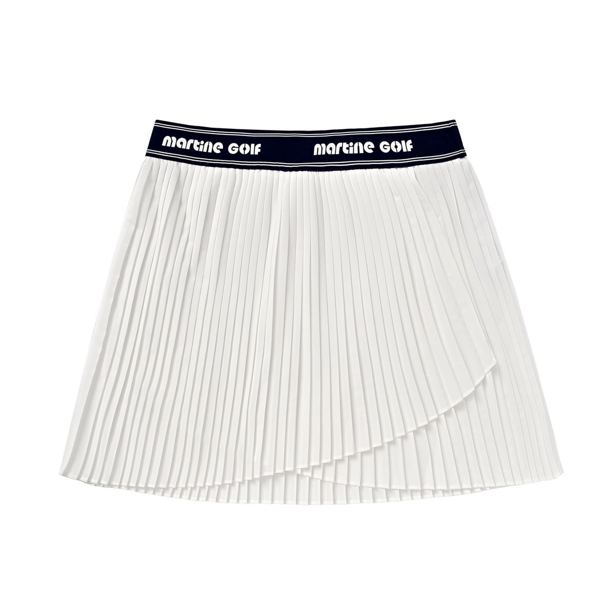마틴골프(MARTINE GOLF) Banding Pleats Culottes_White