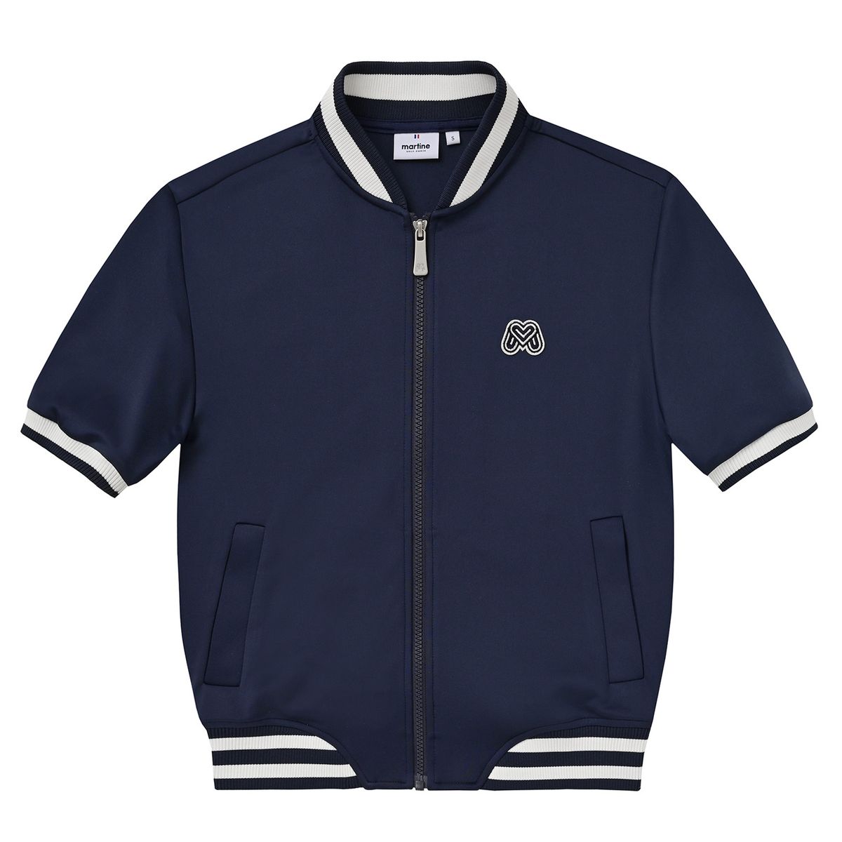 마틴골프(MARTINE GOLF) Jersey Short Sleeve Jumper_Navy