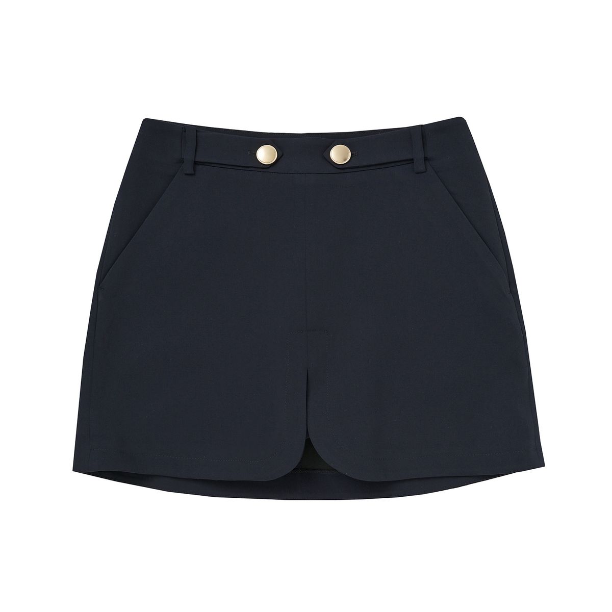 마틴골프(MARTINE GOLF) Classic Button Point Culottes_Navy