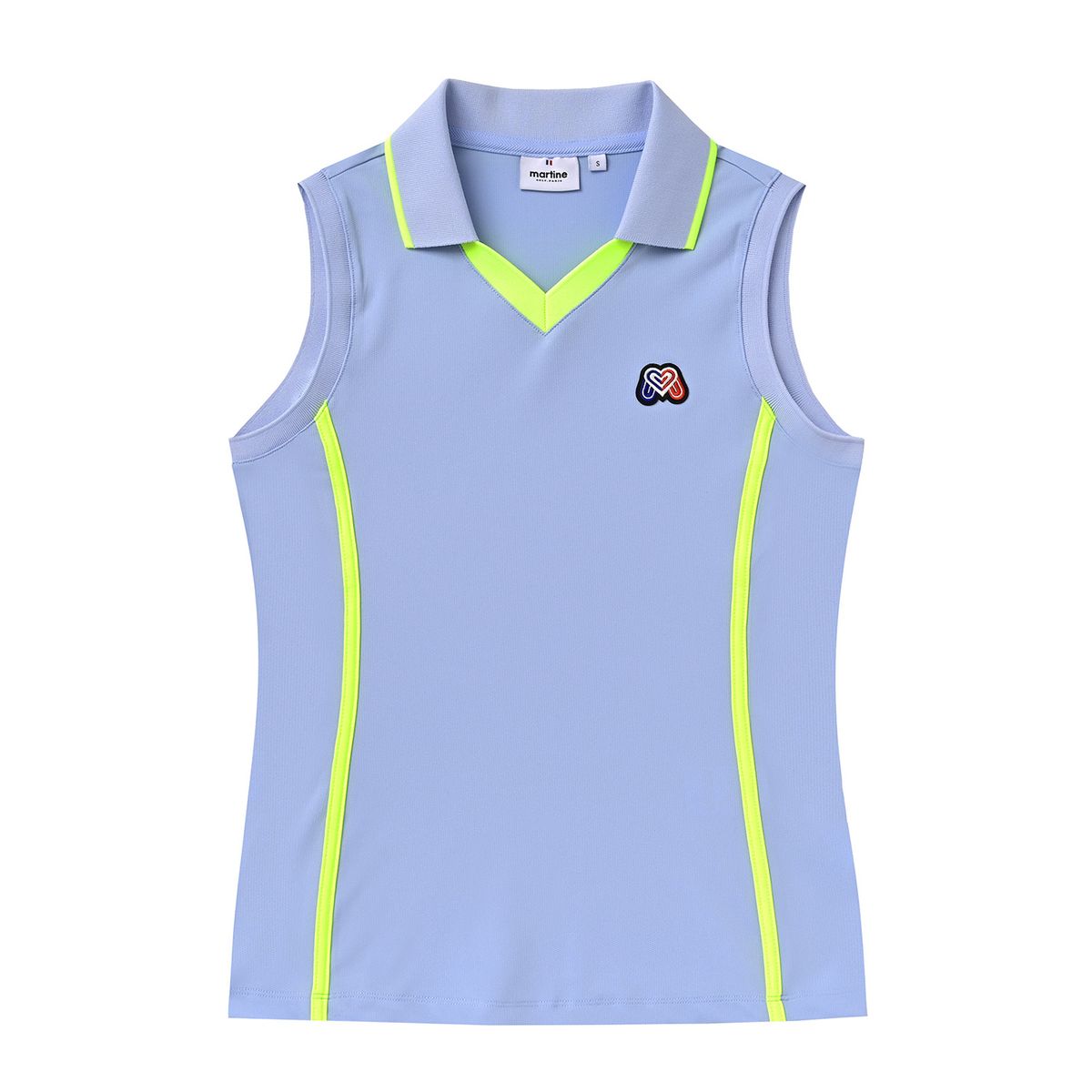 마틴골프(MARTINE GOLF) Color Point Sleeveless Shirts_S/Blue