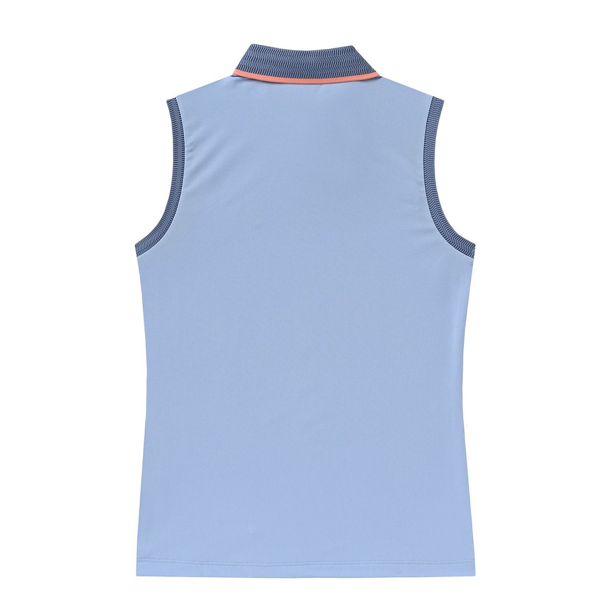 마틴골프(MARTINE GOLF) Shoulder Button Sleeveless Shirts_S/Blue