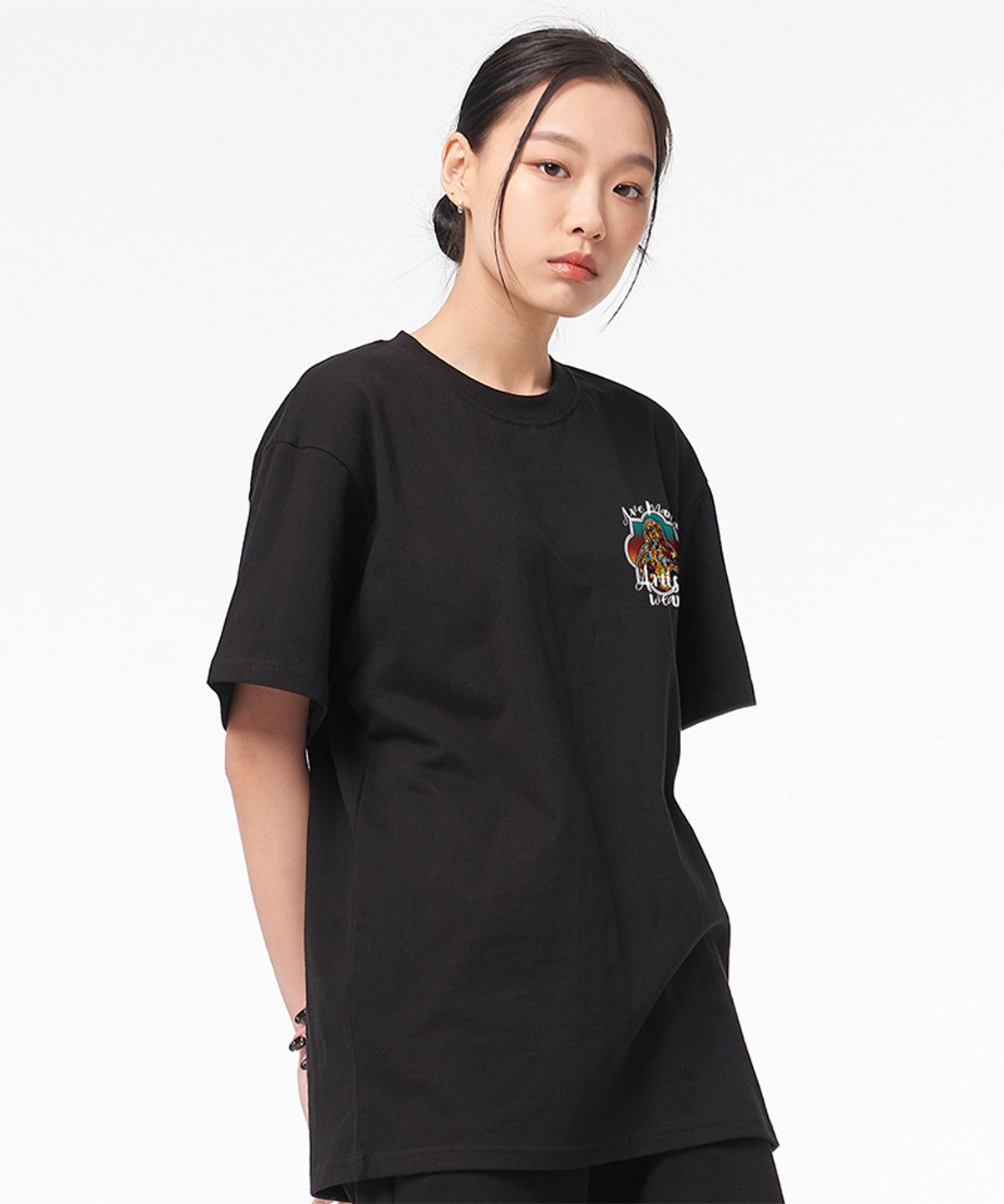 아티스트웨어(ARTISTWEAR) [ATW X RYUSI] 아베마리아 반팔티