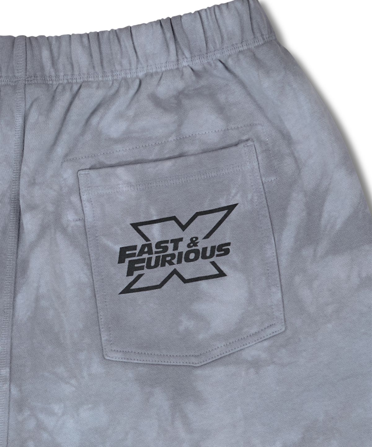 예스아이씨(YESEYESEE) Y.E.S x Fast & Furious Dyed Sweat Shorts Grey