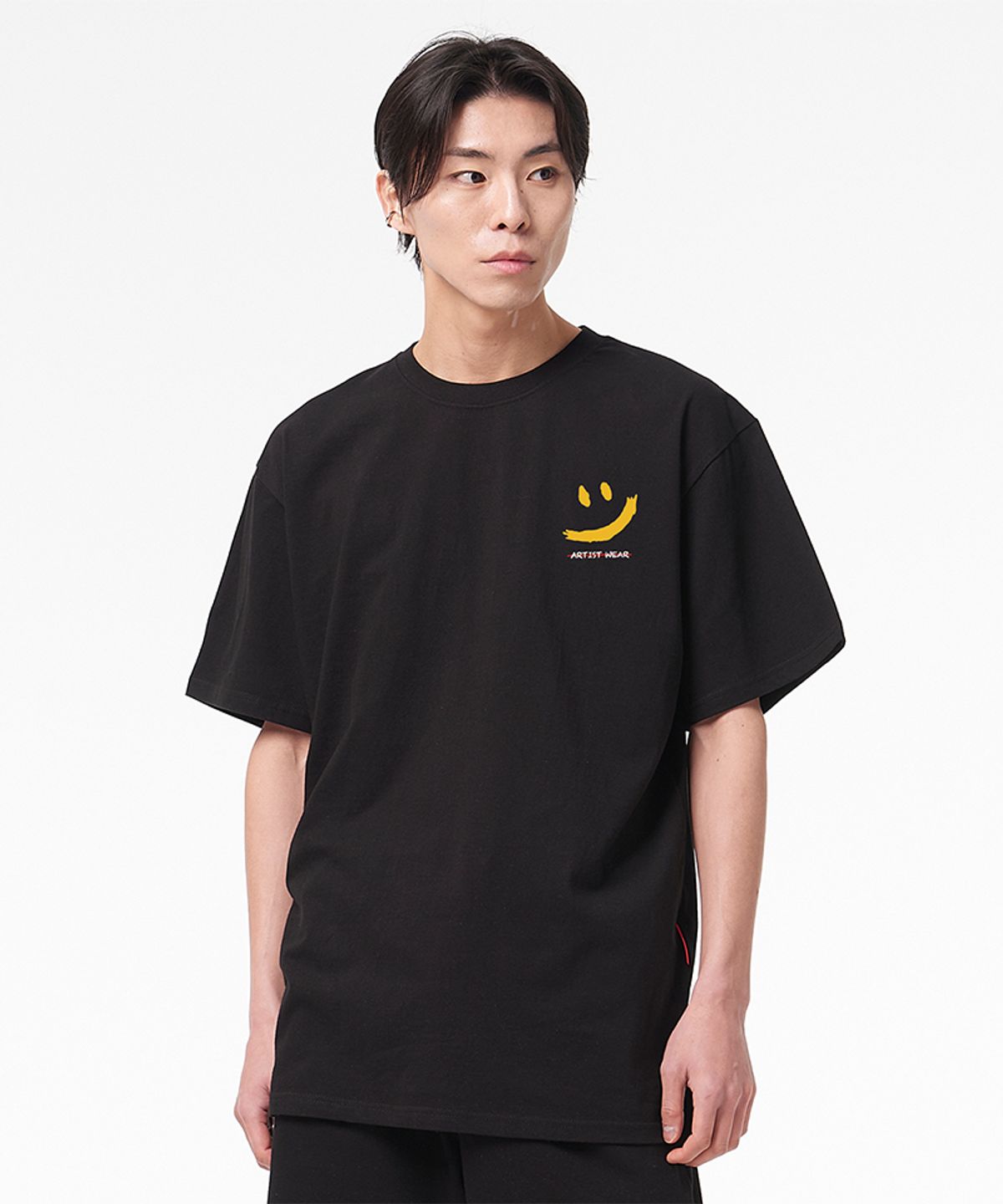 아티스트웨어(ARTISTWEAR) [ATW X 아트랩차차] 수퍼해피 반팔티
