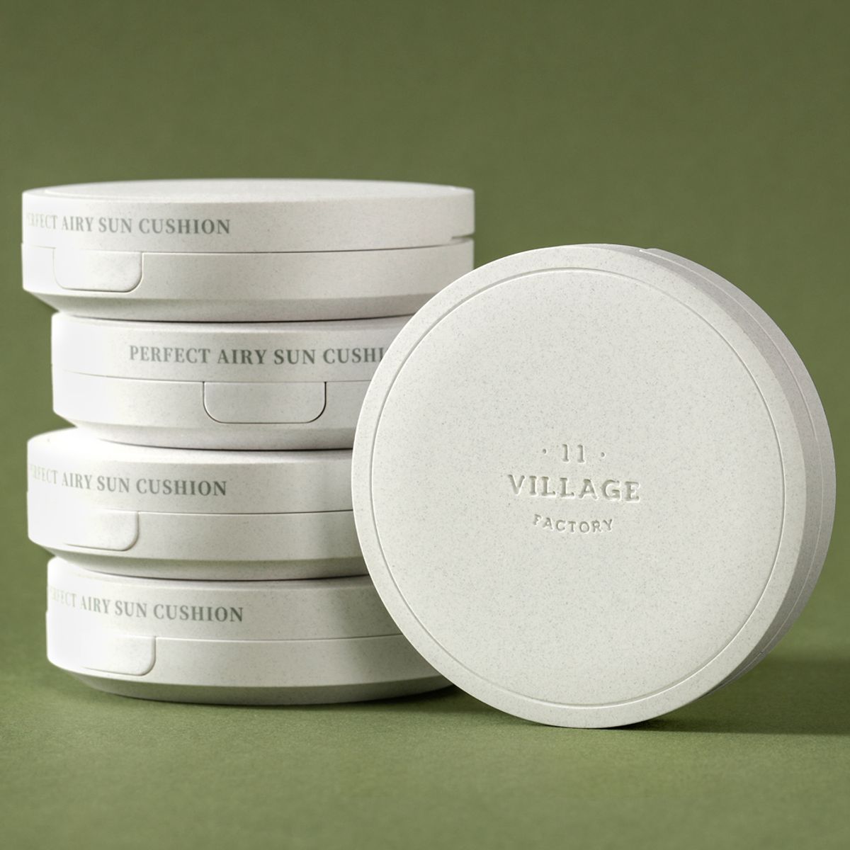 빌라쥬11팩토리(VILLAGE11FACTORY) [2pack] 퍼펙트 에어리 선쿠션 SPF50+ PA++++