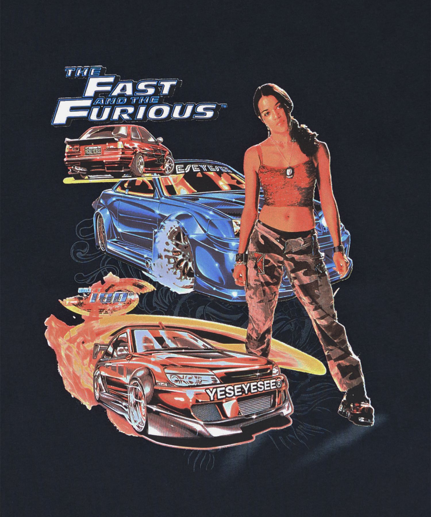 【Y.E.S】Y.E.S x Fast & Furious Letty Tee Charcoal★関税込★ MUSINSA | YESEYESEE YES x Fast & Furious Letty Tee Charcoal