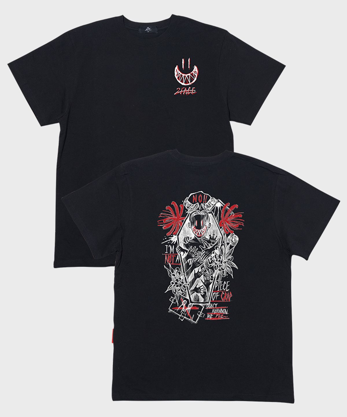 아티스트웨어(ARTISTWEAR) [ATW X TWOFACE] 위치헌트 반팔티