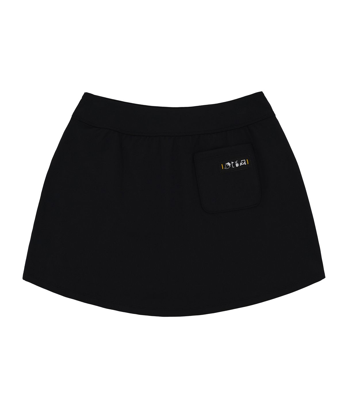 어퍼스트롭 골프(UPPERSTROP GOLF) [UPW3045] UPST GOLF 플레인 스커트 블랙