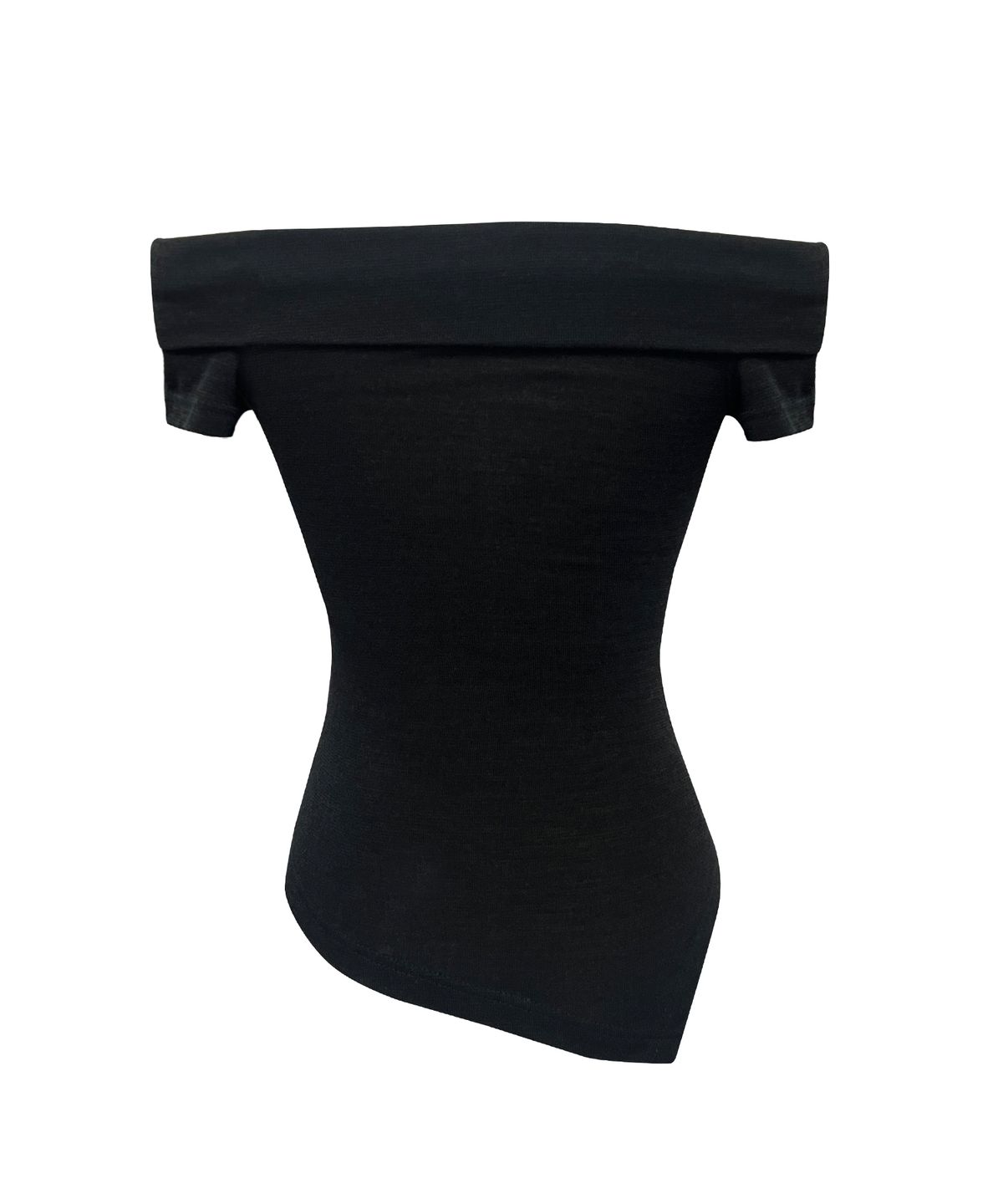 쎄쎄쎄(SETSETSET) OFF SHOULDER KNIT TOP BLACK