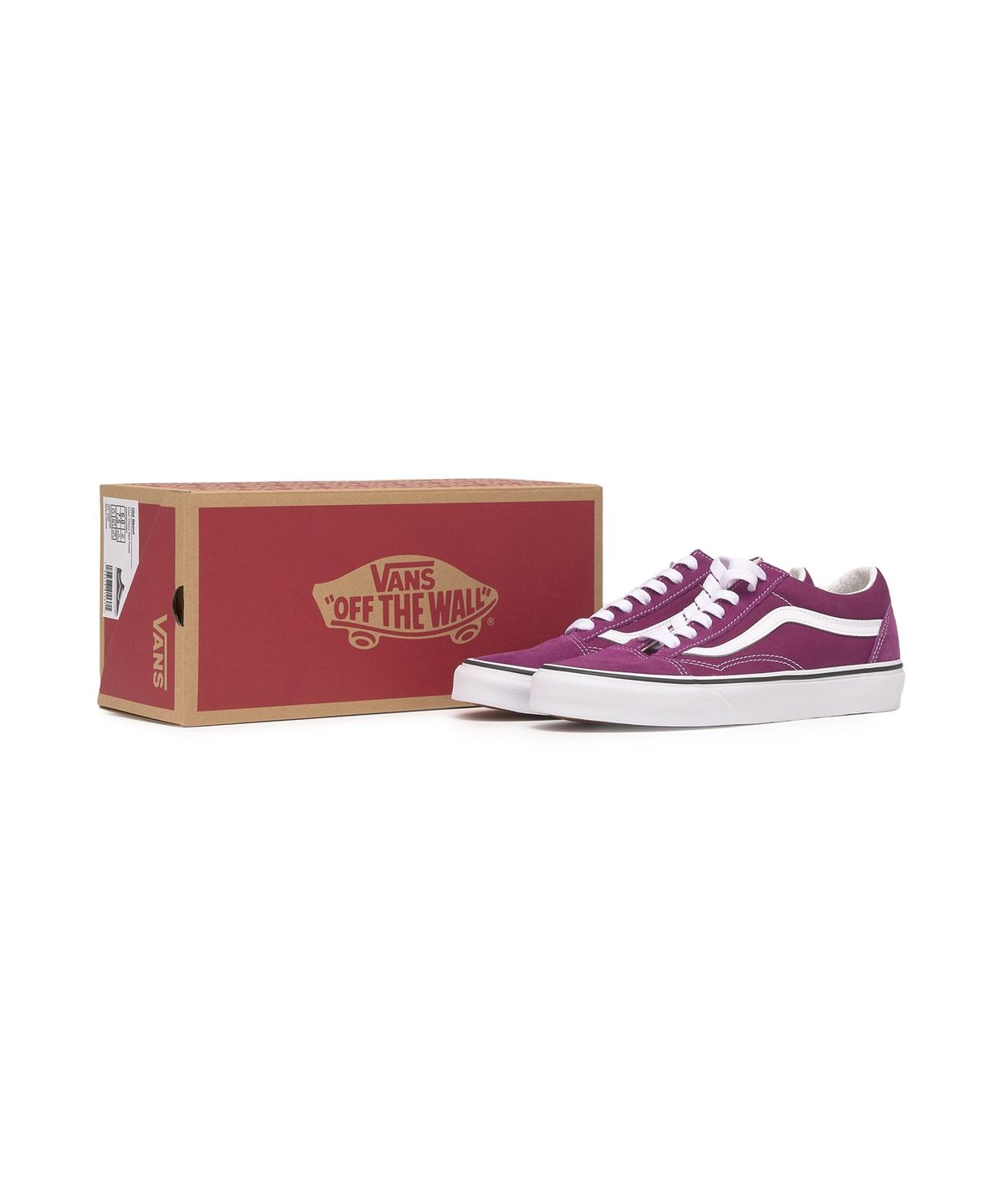 반스(VANS) 올드스쿨 - (컬러 띠어리) 다크 퍼플 / VN0005UFDRV1