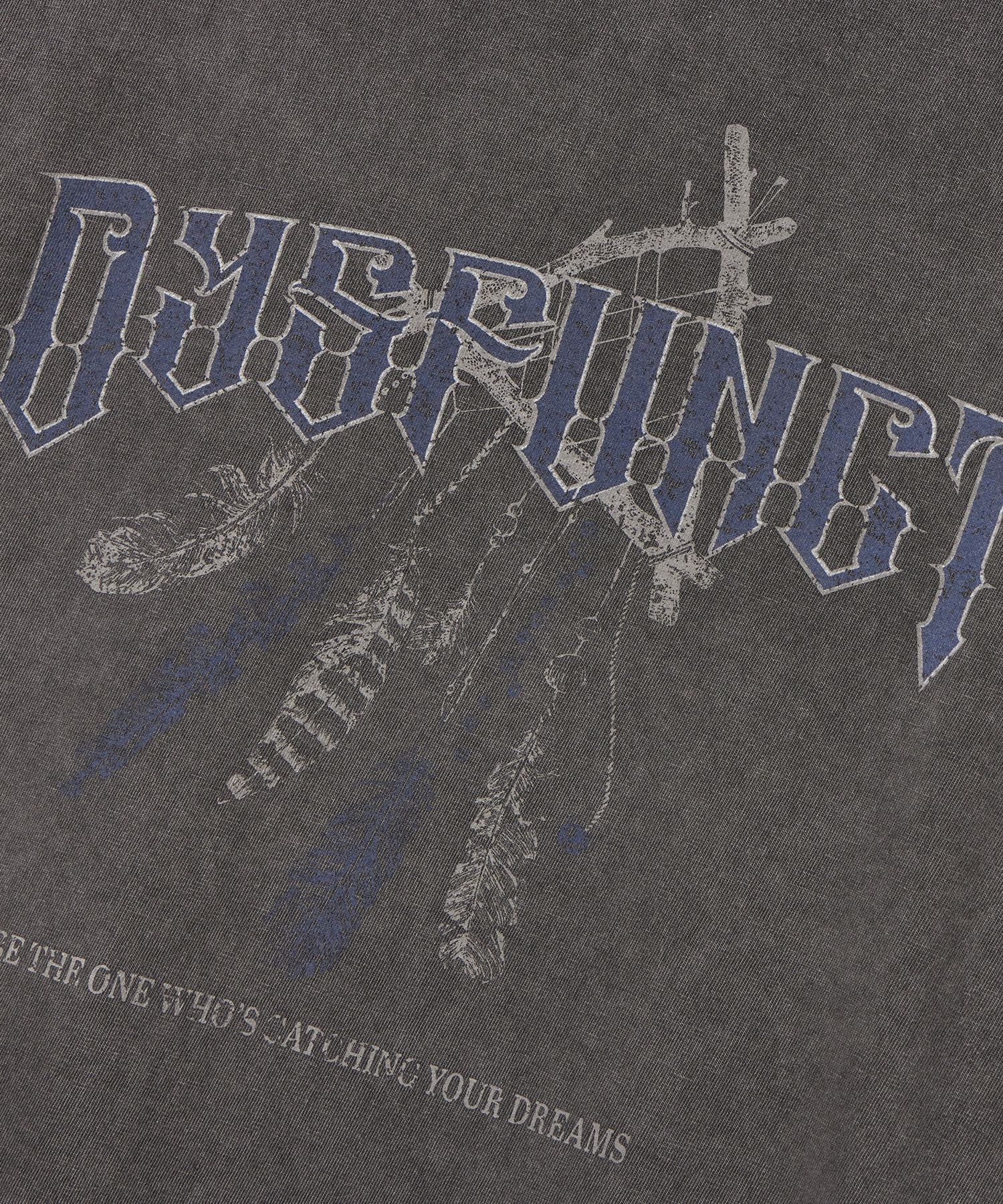 디스펑트(DYSFUNCT) DREAM CATCHER PIGMENT T-SHIRT (CHARCOAL