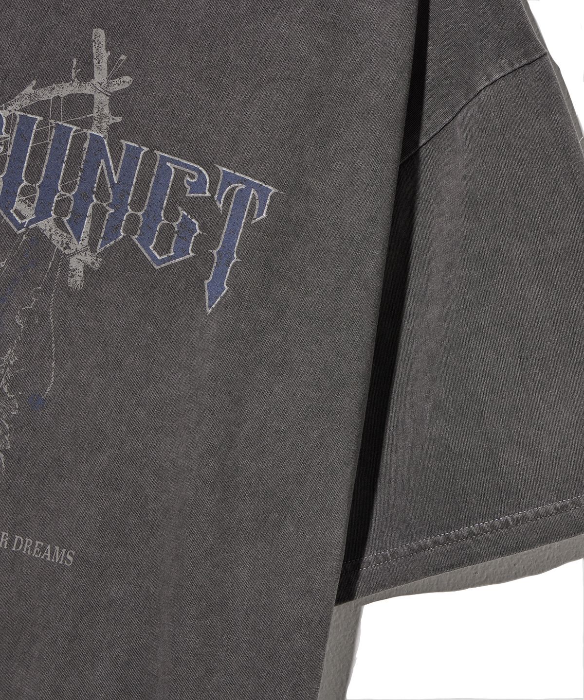 디스펑트(DYSFUNCT) DREAM CATCHER PIGMENT T-SHIRT (CHARCOAL)