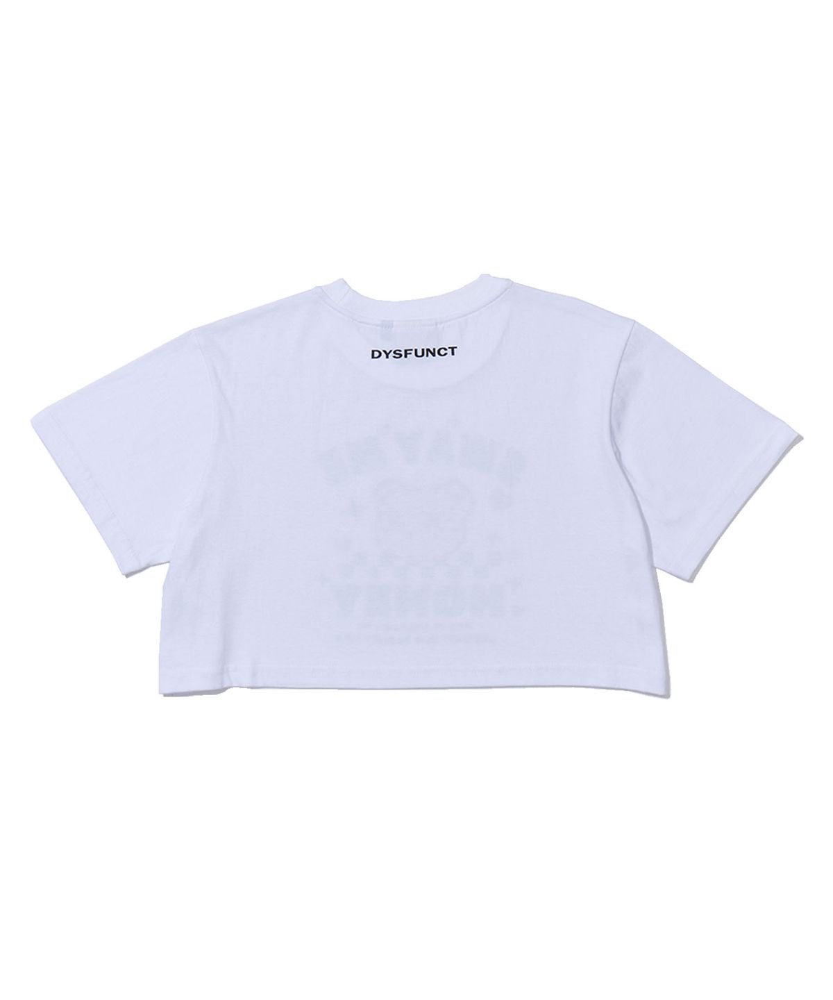 디스펑트(DYSFUNCT) SWAY ME CROP T-SHIRT (WHITE)