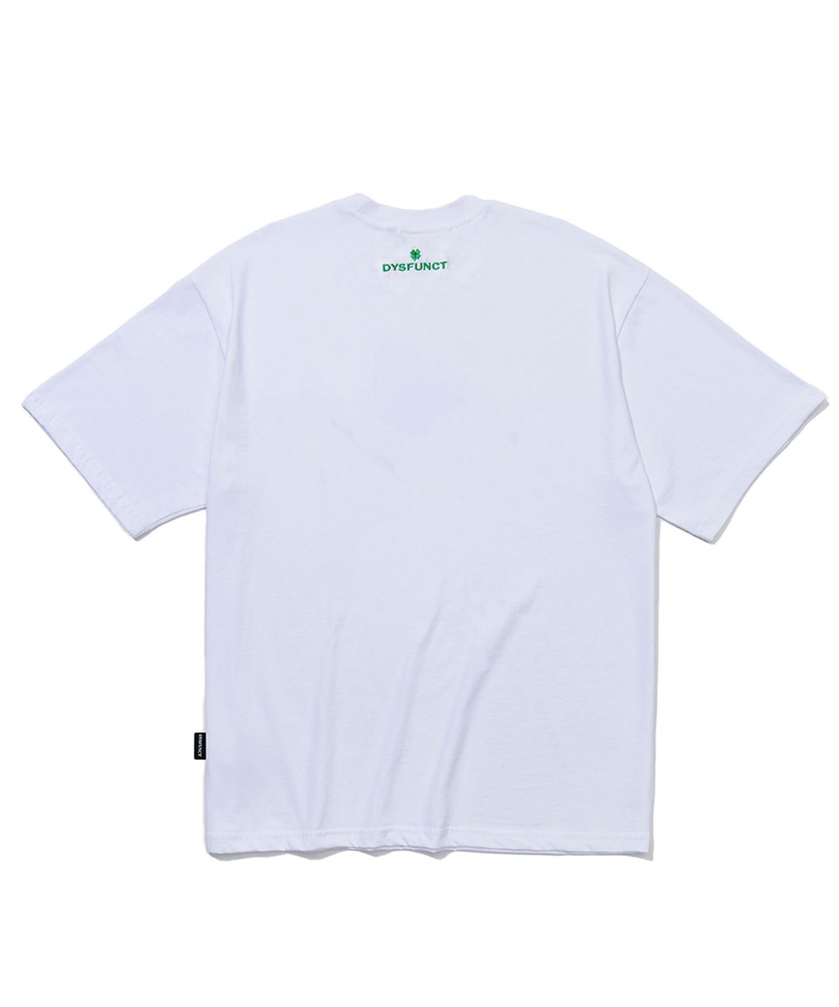 디스펑트(DYSFUNCT) CANDY BEAR PATCH T-SHIRT (WHITE/GREEN)