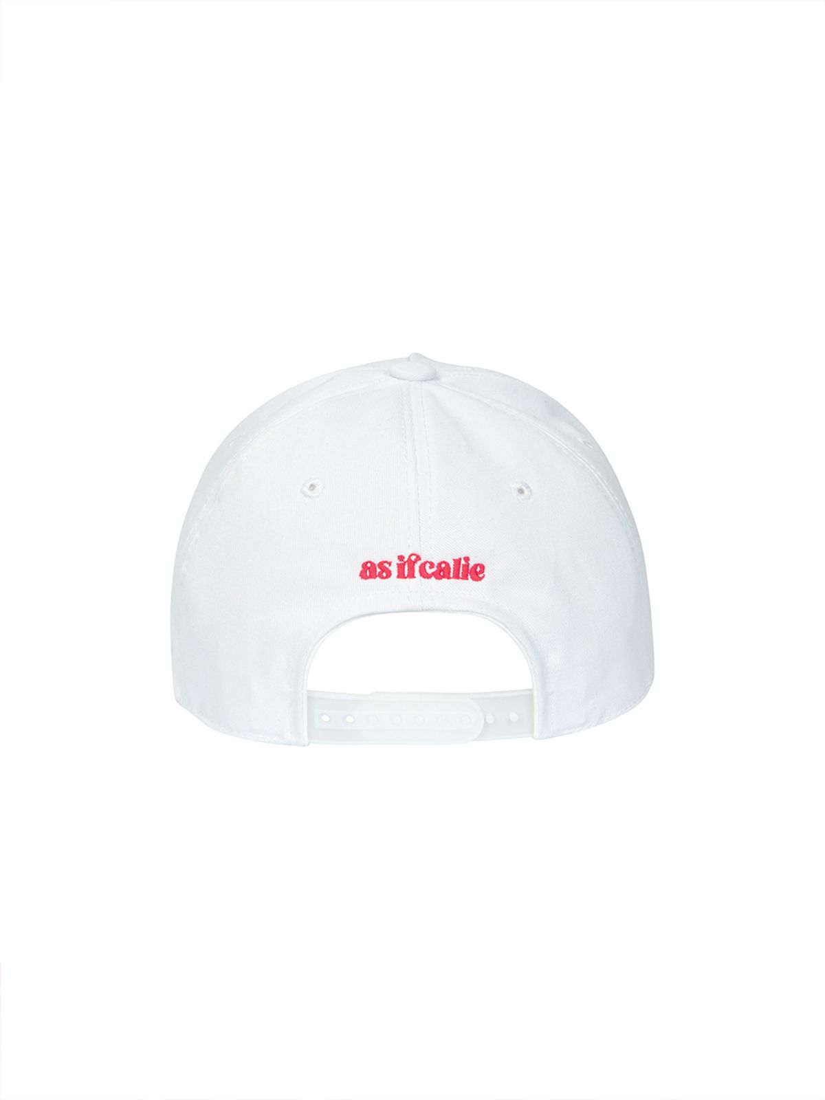 에즈이프 캘리(ASIF CALIE) SUMMER RAINBOW CAP WHITE