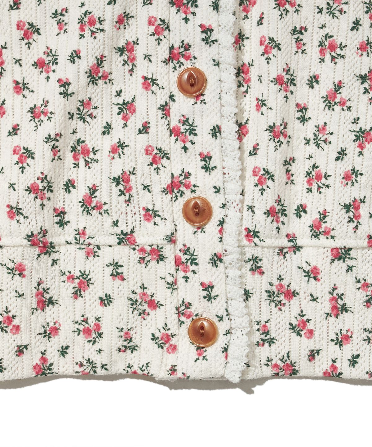라츠유(LOTSYOU) lotsyou_Berry More Cardigan Ivory
