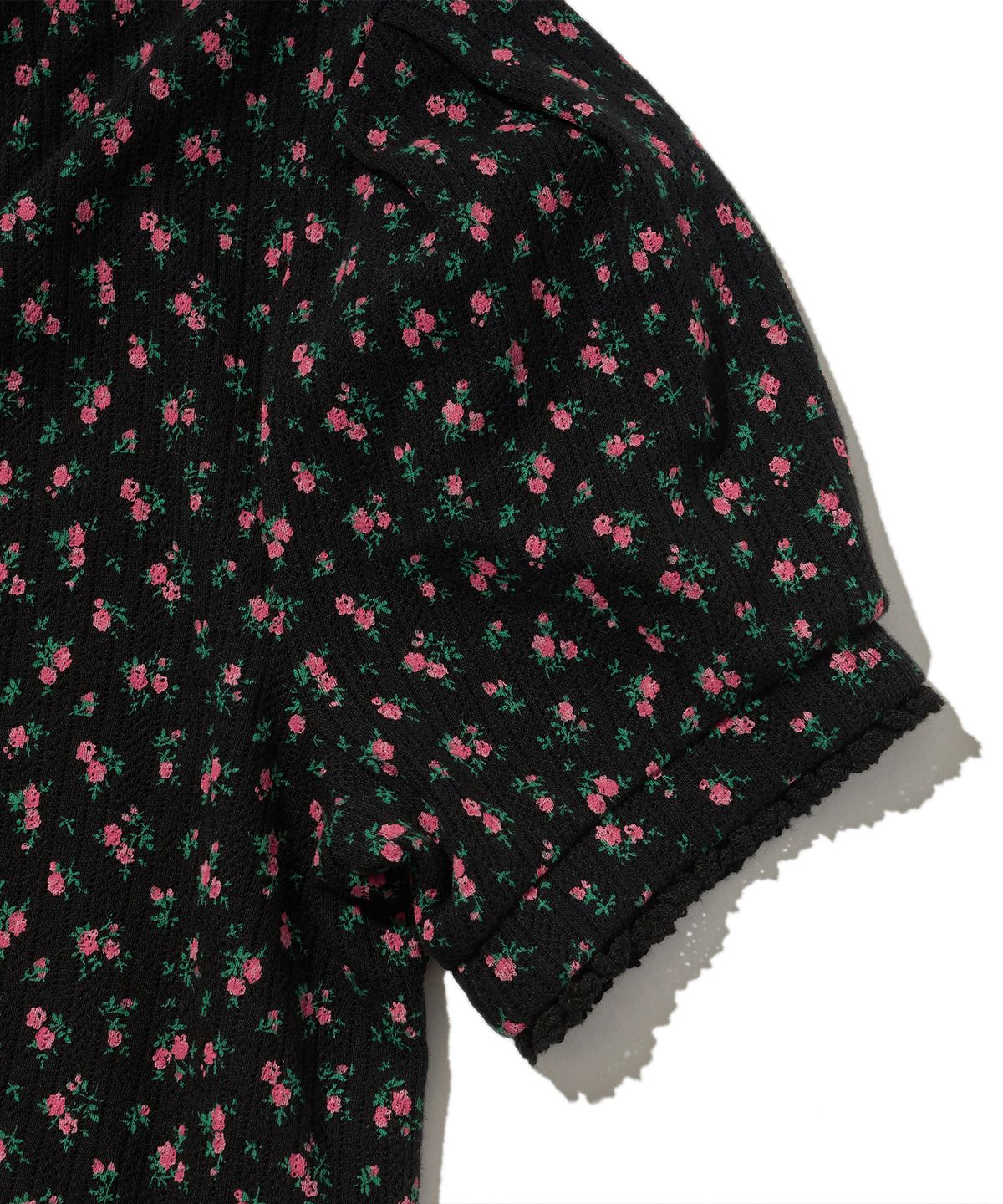 라츠유(LOTSYOU) lotsyou_Berry More Cardigan Black