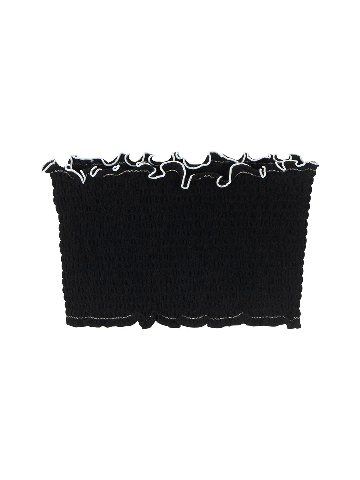 에즈이프 캘리(ASIF CALIE) FLOWER TUBE TOP BLACK