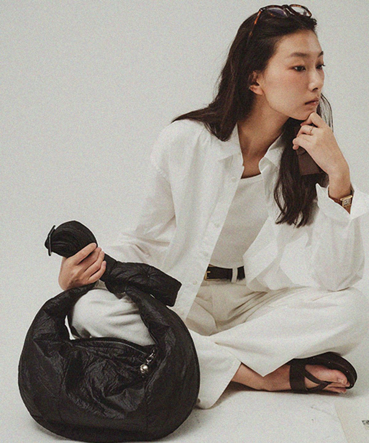드메이커(DEMAKER) Big Onion bag-black